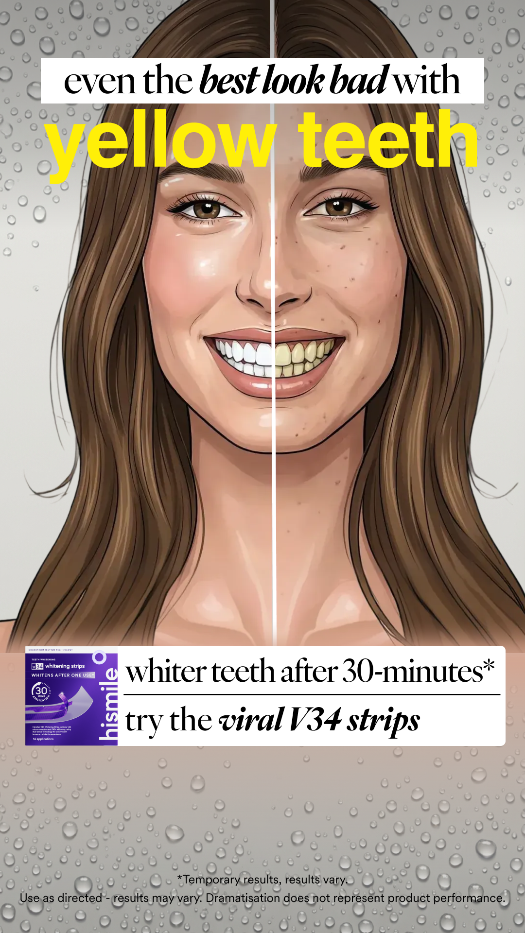 Hismile Facebook ad