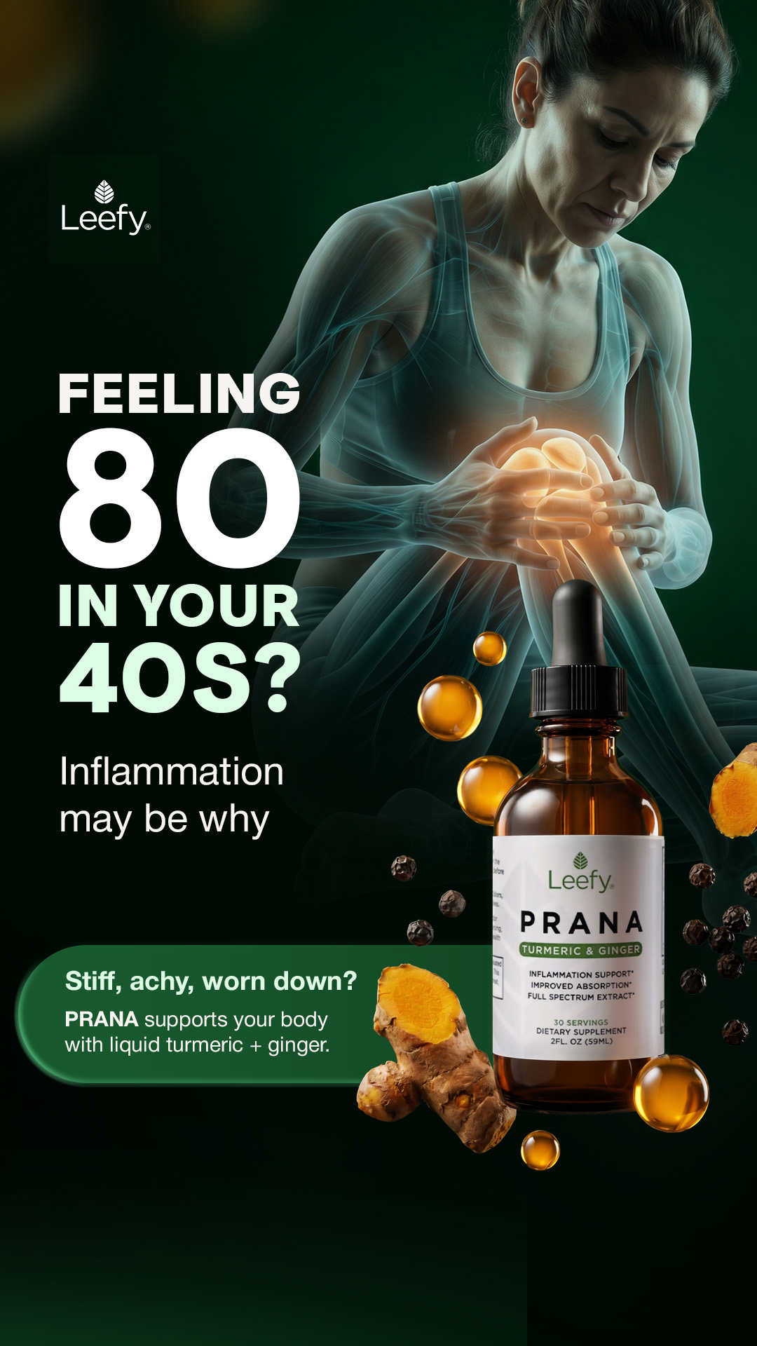 Leefy Organics Facebook ad