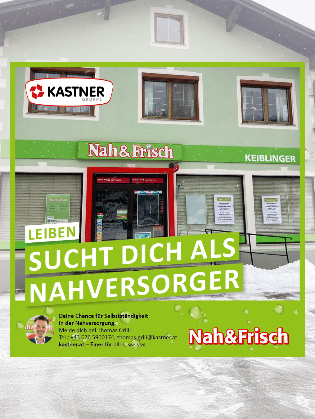 KASTNER Gruppe Facebook ad: Jetzt informieren!