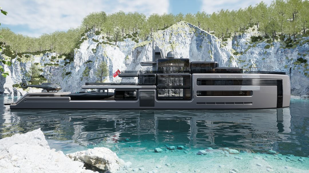 Roberto Curtò Yacht & Design Facebook ad: Exp 65mt Qube
