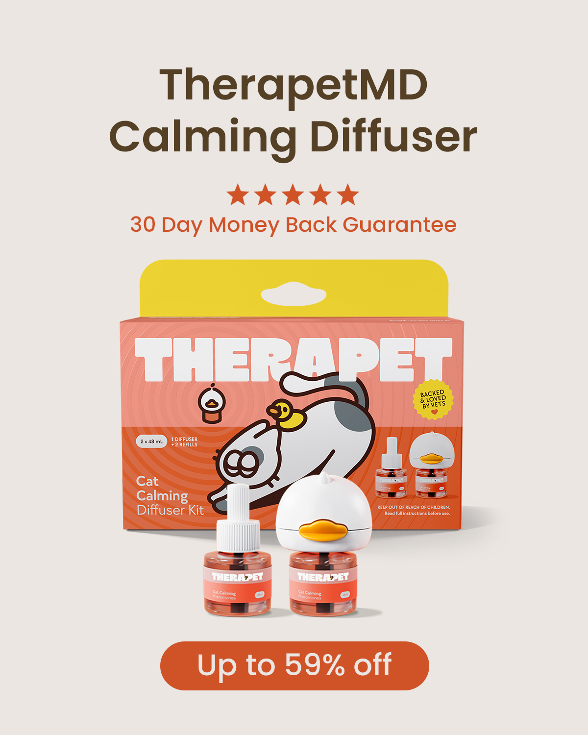 TheraPet Facebook ad