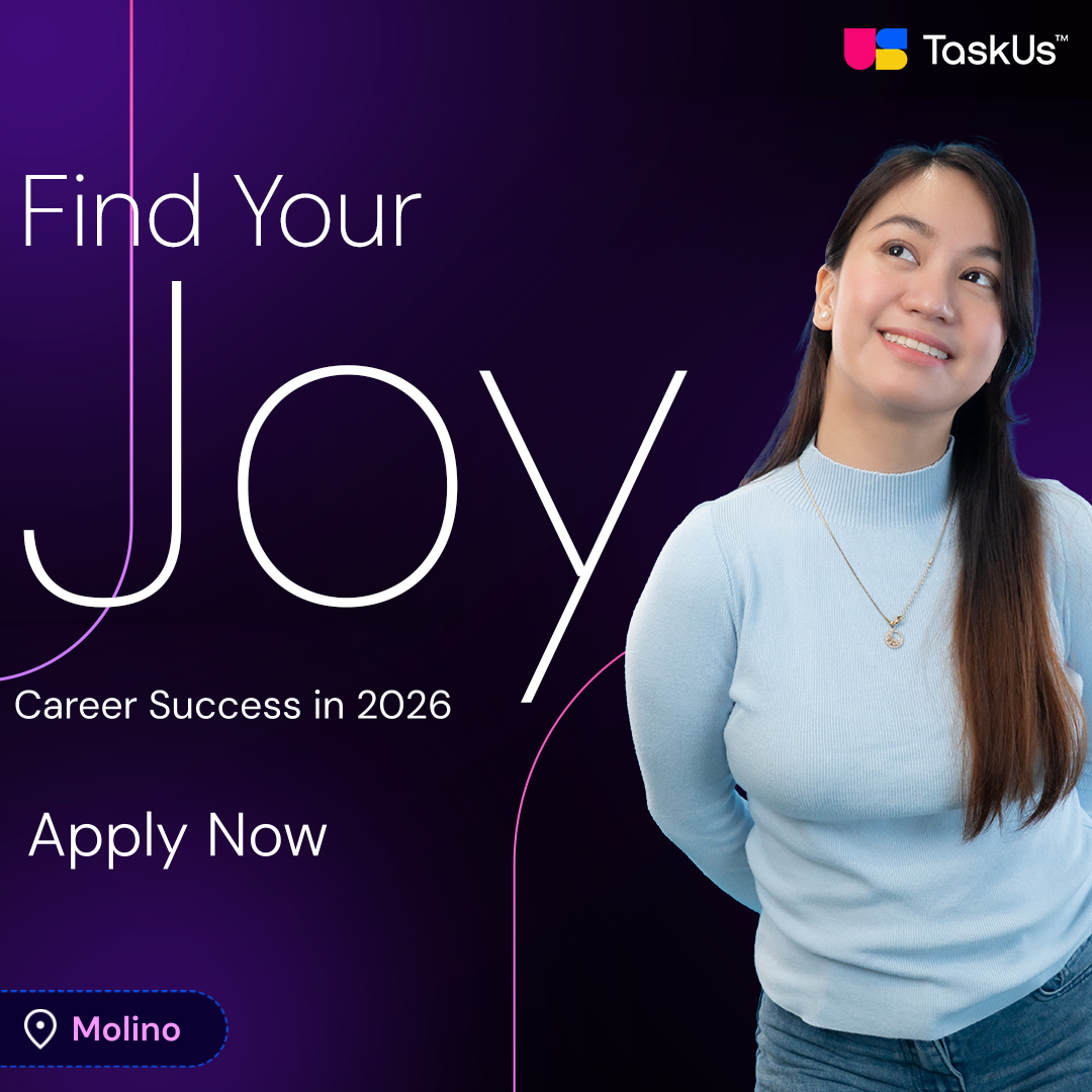 TaskUs Facebook ad
