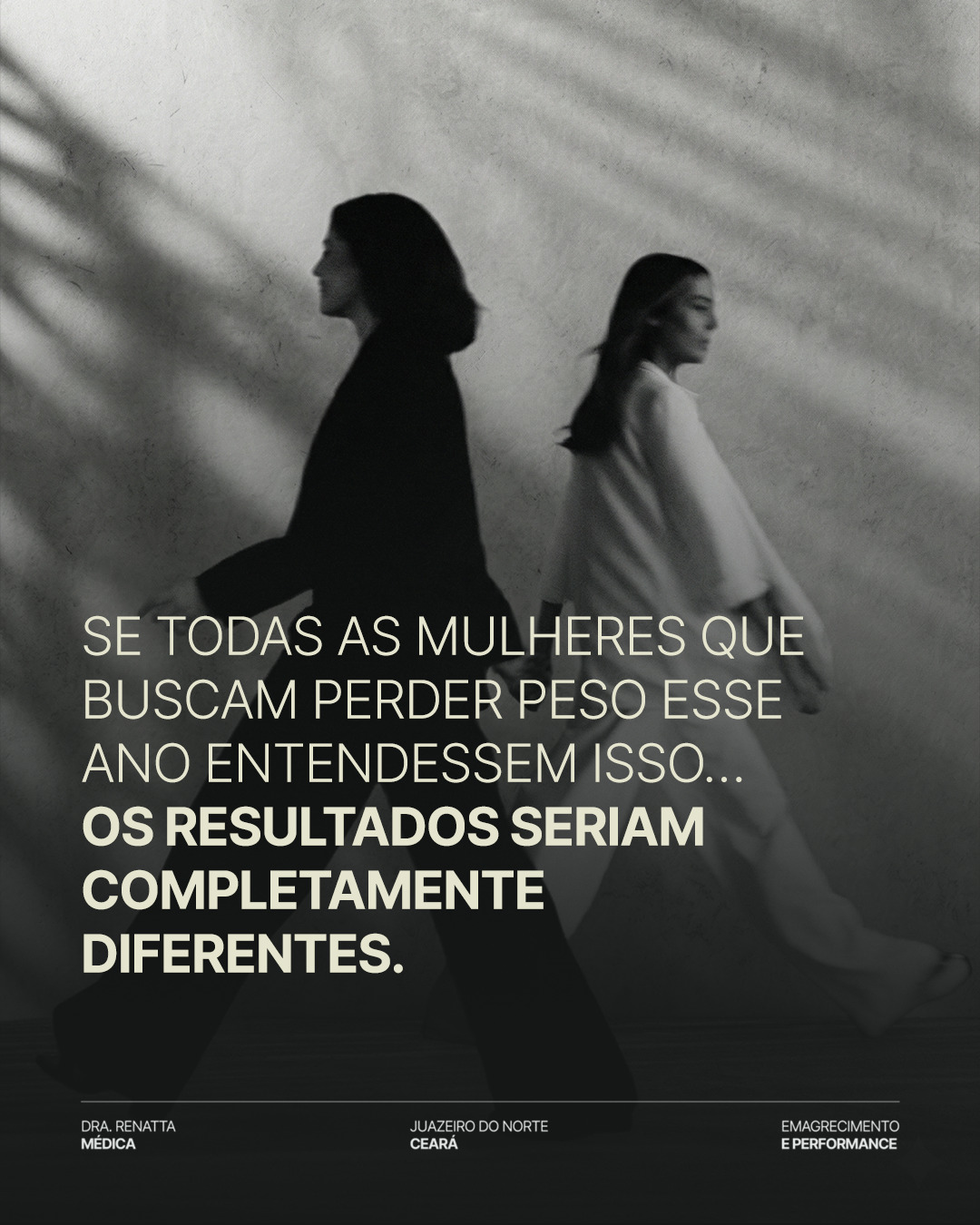 Dra. Renatta Barbosa Facebook ad: É muito comum lutar contra o próprio corpo…