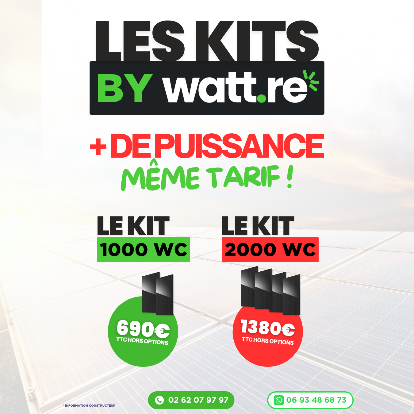 Watt.re Facebook ad: Watt.re - Économisez sur votre Énergie à La Réunion