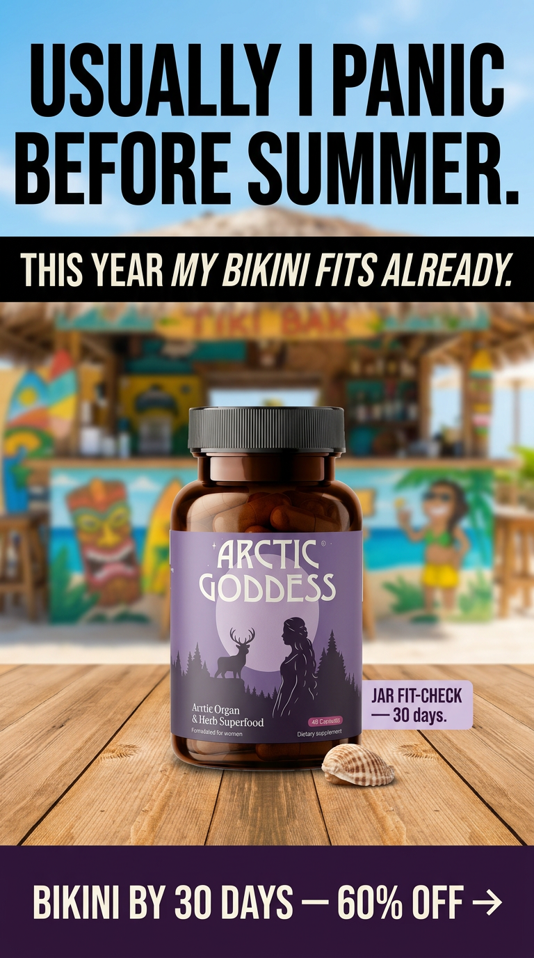 Arctic Goddess Facebook ad