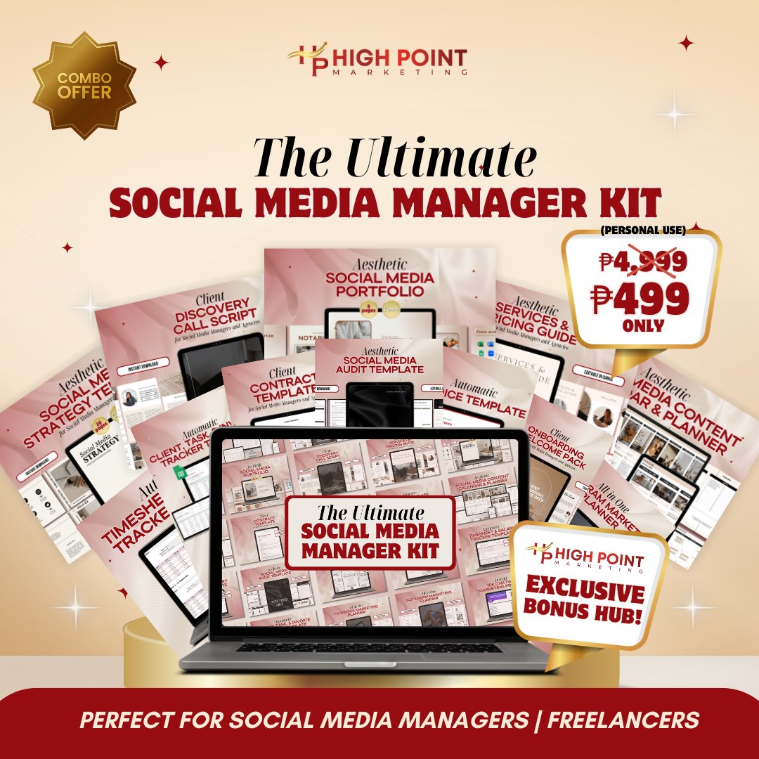 High Point Digitals Facebook ad: Calling all Social Media Managers and freelancers!
