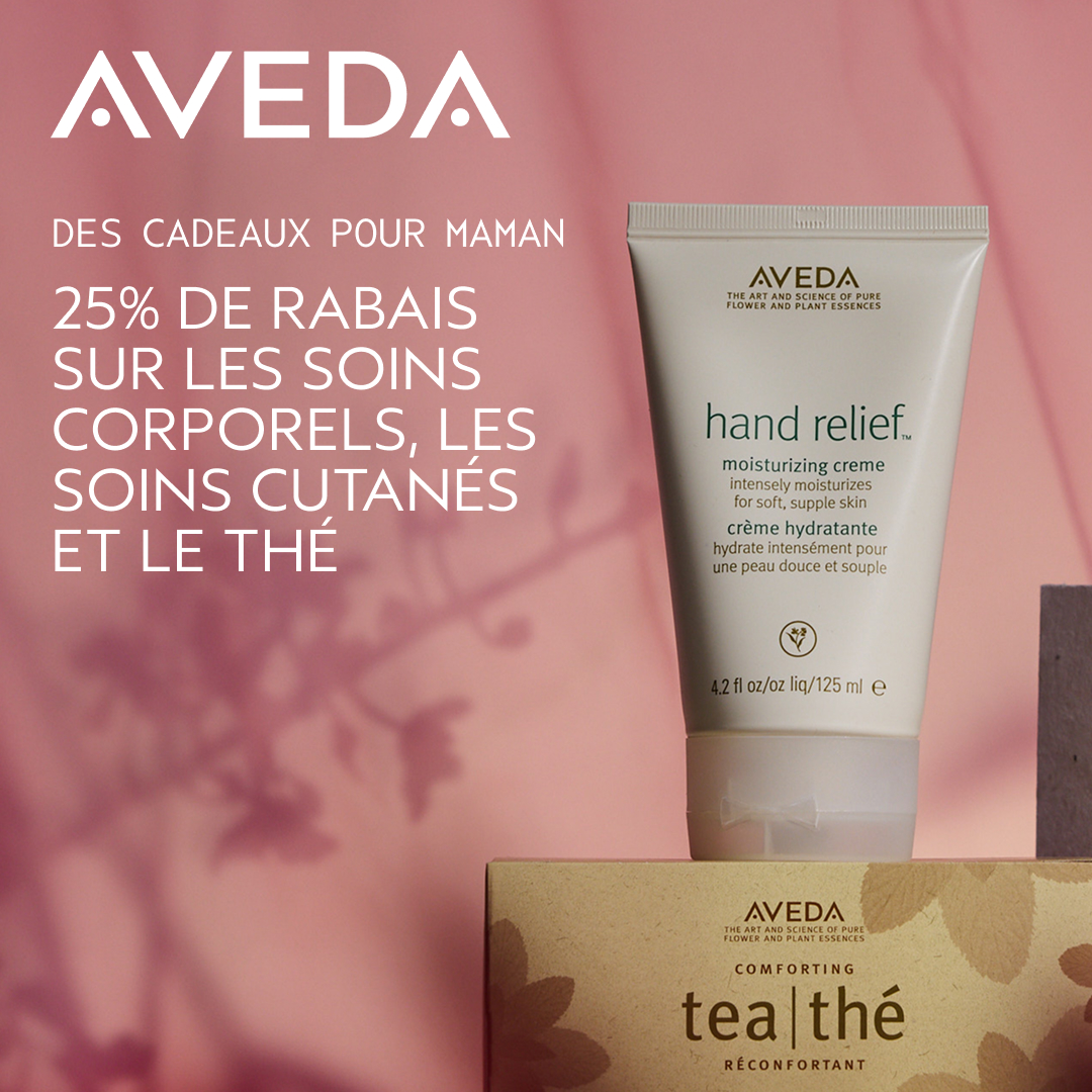 Aveda Facebook ad from May 6, 2026