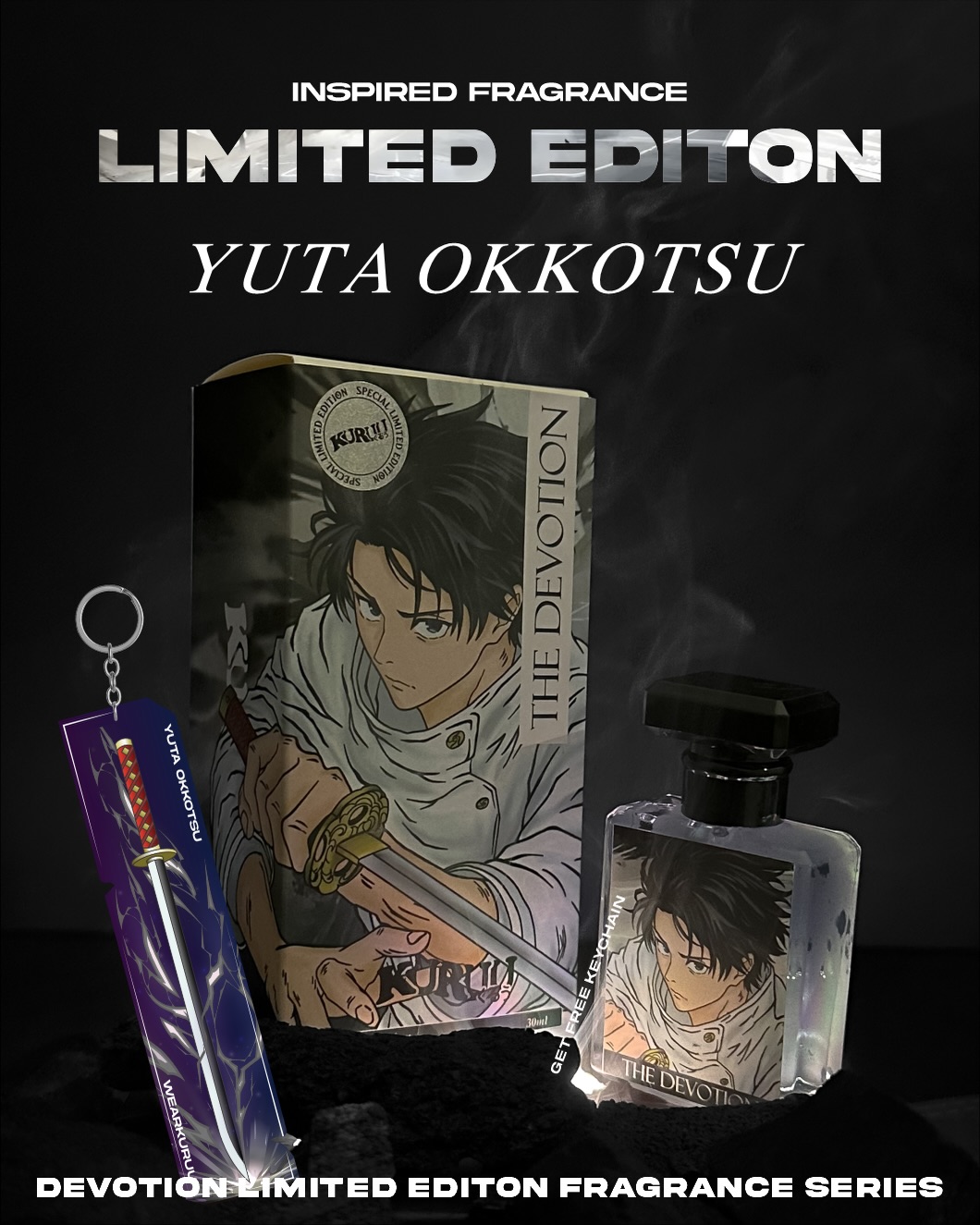 kuruu.co Facebook ad: Introducing The Devotion a limited edition fragrance by…