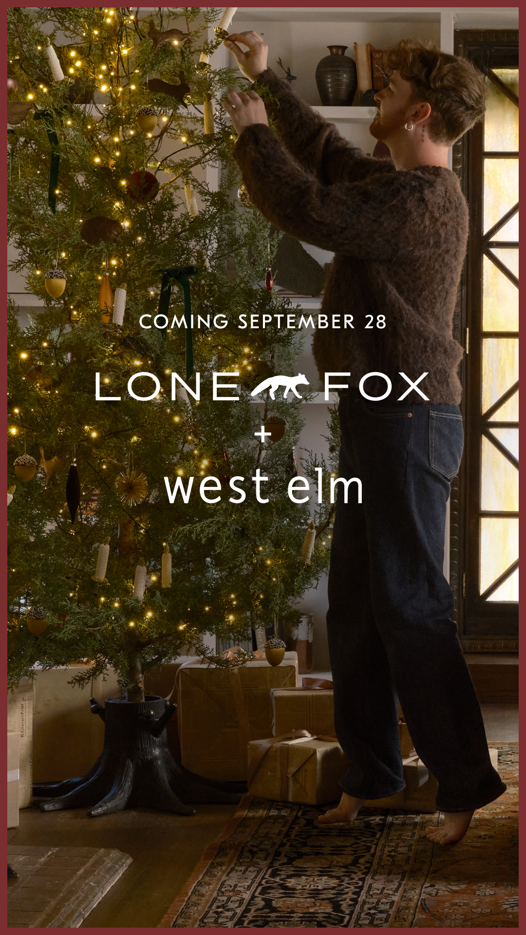 West Elm Facebook ad: Get Ready