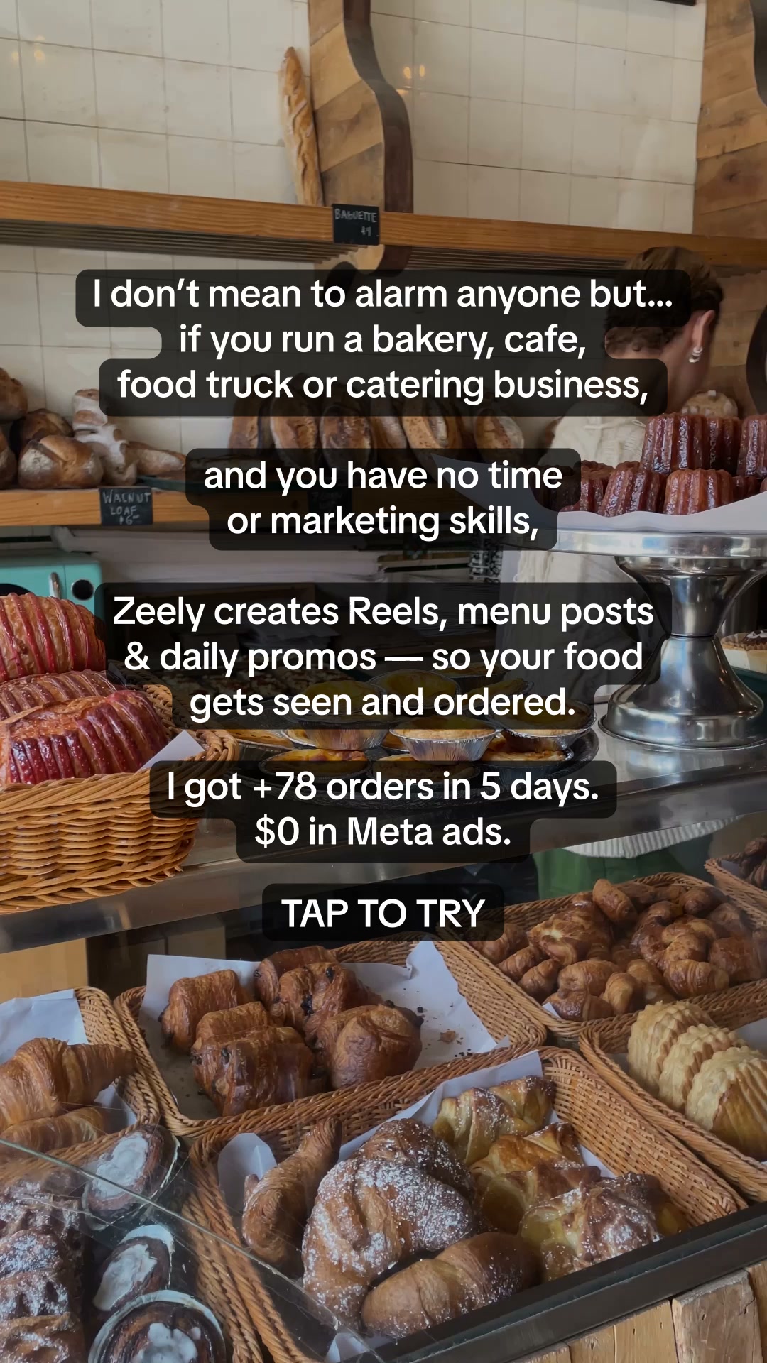 Rachel Hayes Facebook ad: Reach your goal in 3 months with AI!