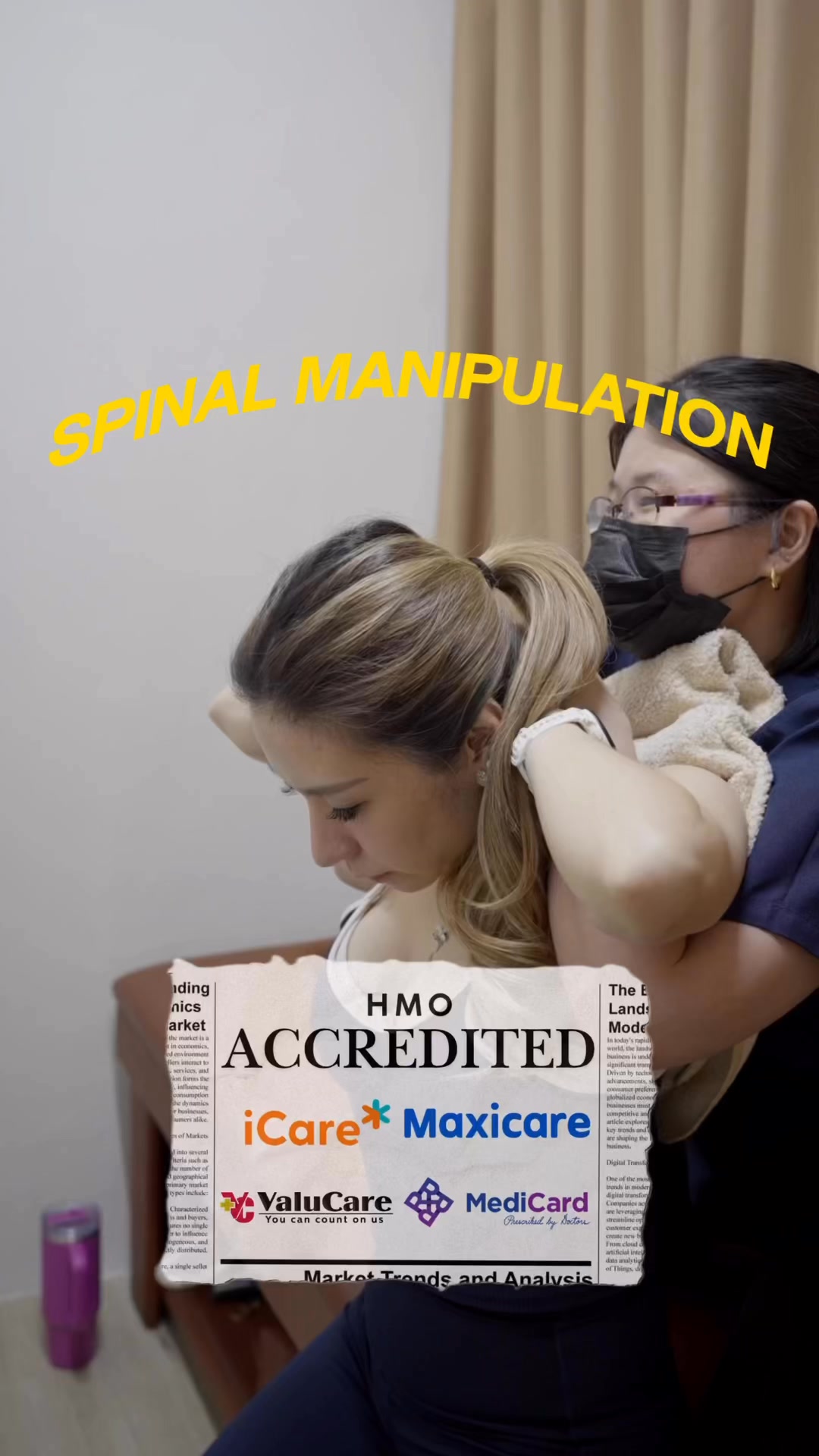 FORMA Physioworks Facebook ad: HMO ACCREDITED