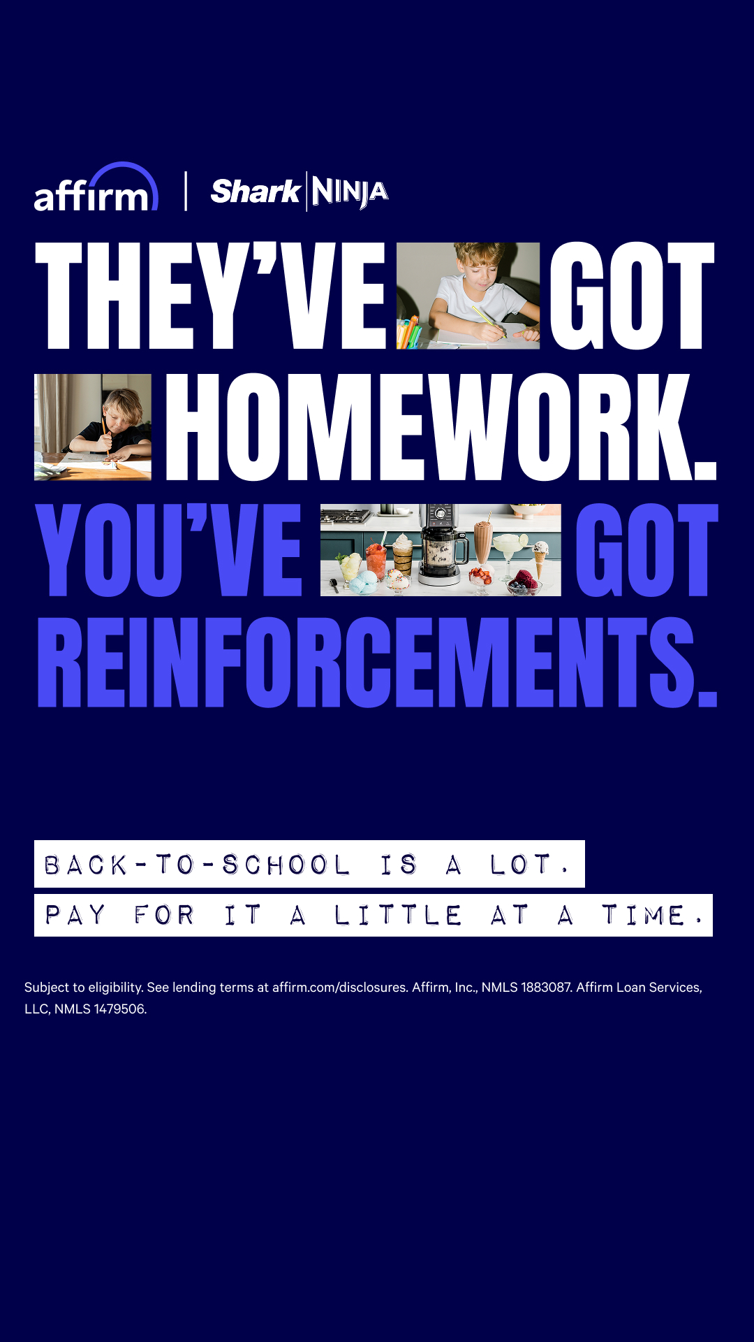 Affirm Facebook ad
