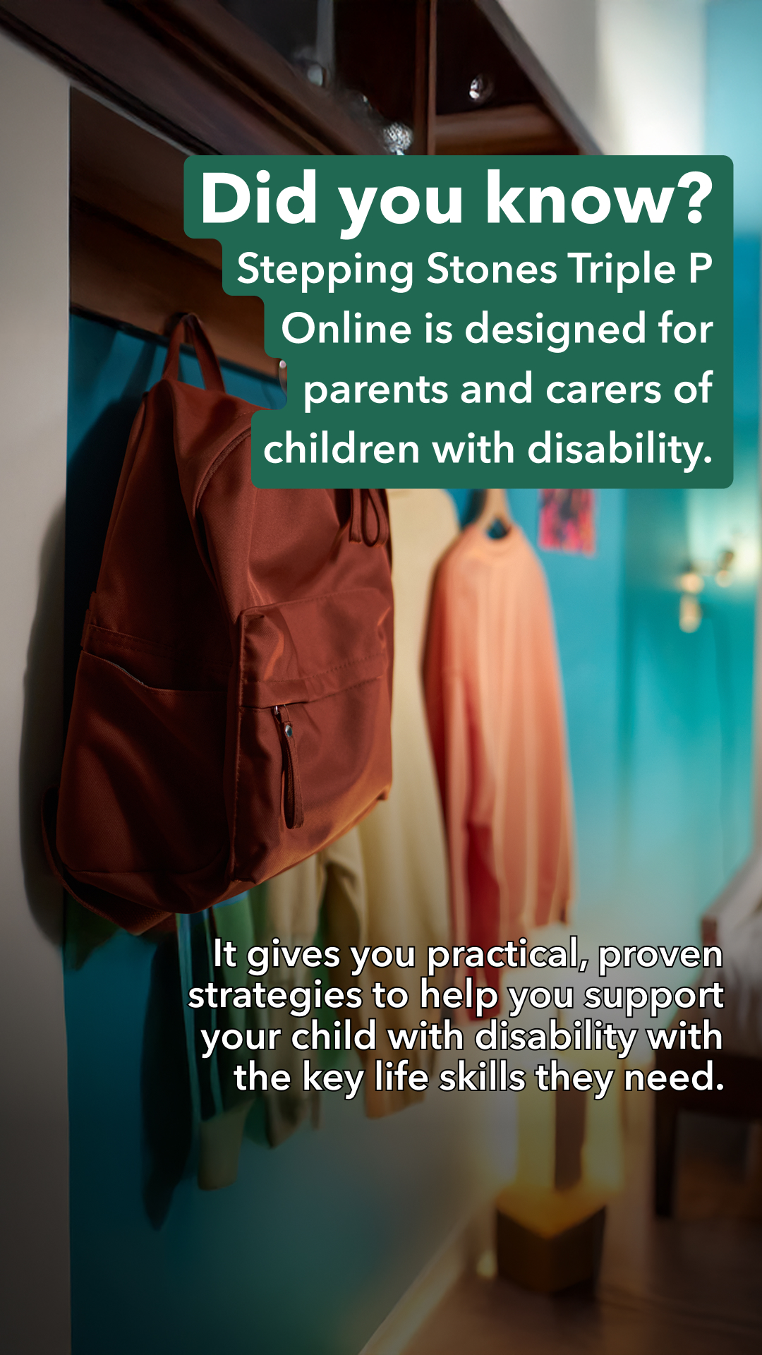 Triple P - Positive Parenting Program Facebook ad