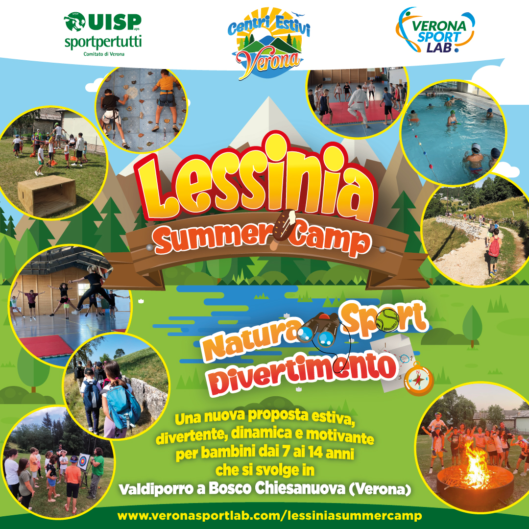 UISP Comitato Territoriale Verona APS Facebook ad: Centri Estivi & Camp Multisport | Verona Sport Lab