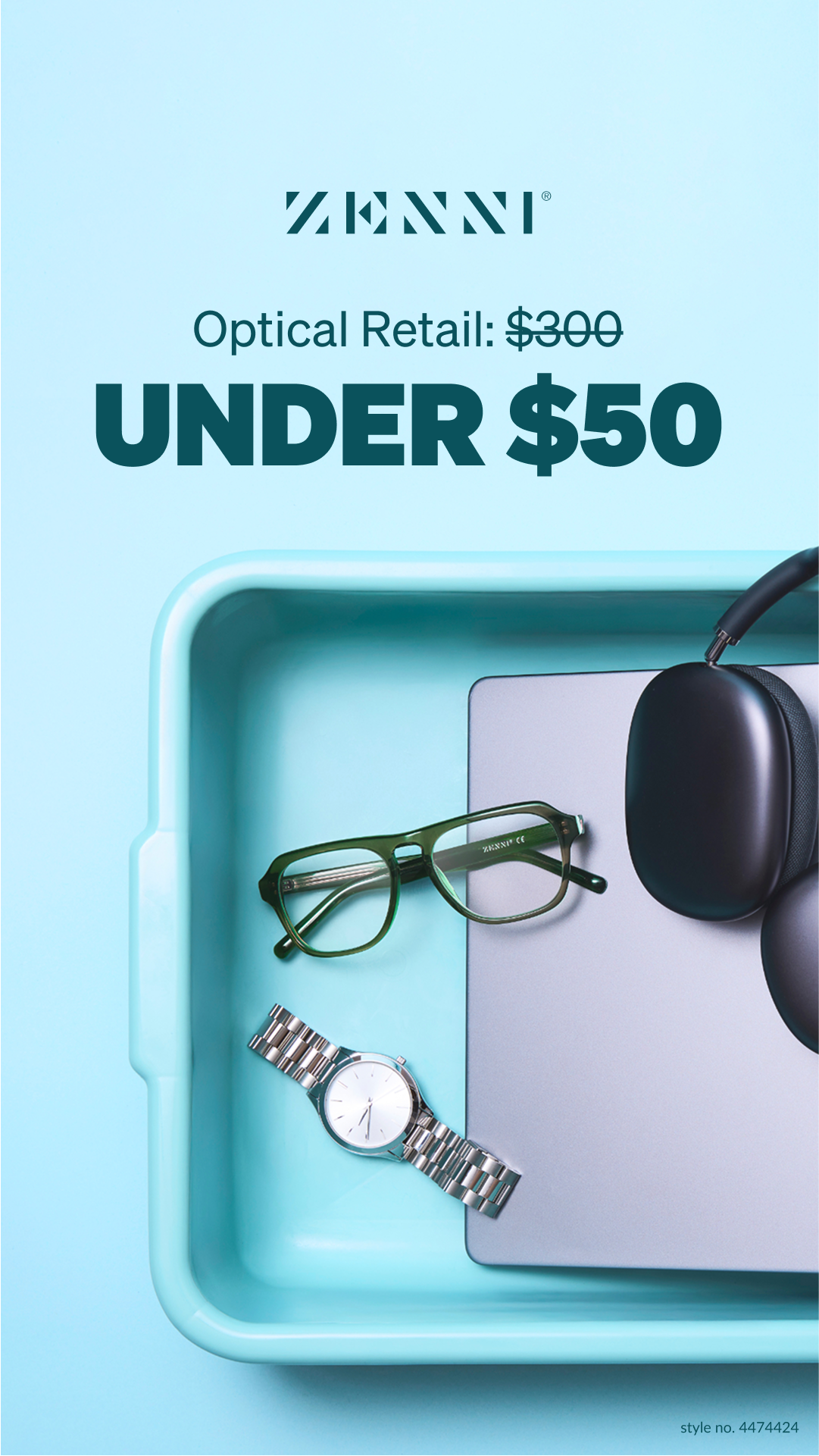 Zenni Optical Facebook ad