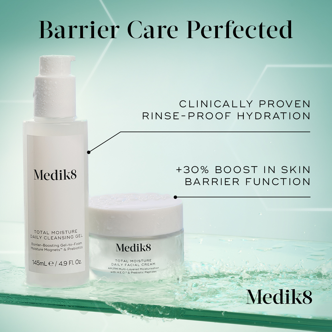 Medik8 Facebook ad: Barrier Care Starts Here