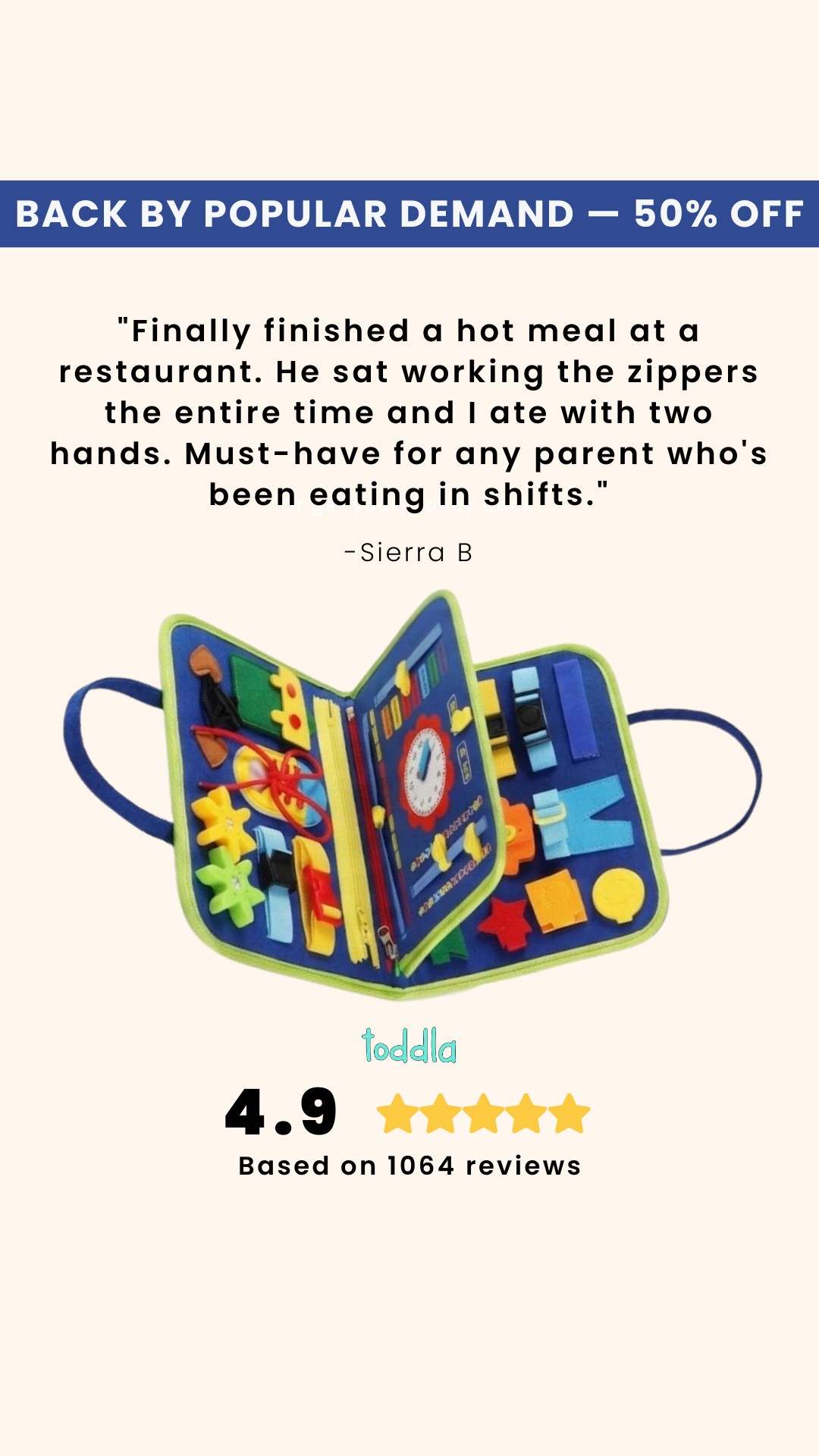 toddla.co Facebook ad