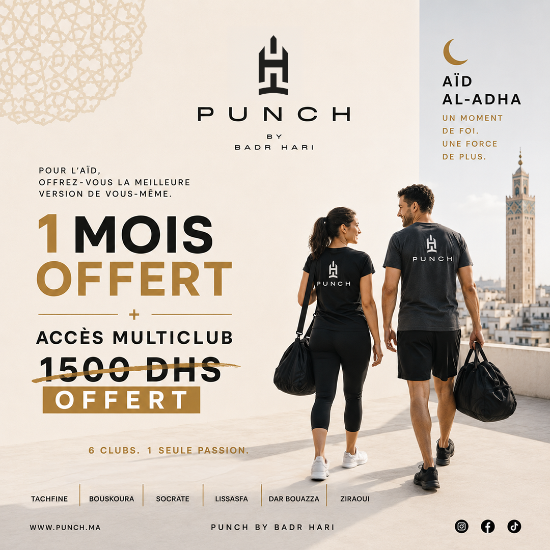 Punch by Badr Hari Facebook ad: Valable jusqu'au 10 juin