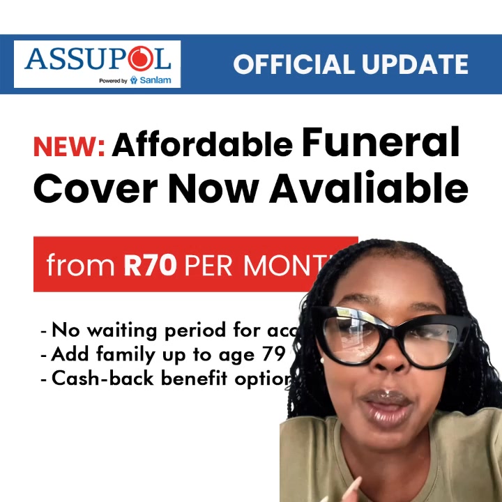 Assupol Funeral Facebook ad: Get Your Assupol Funeral Cover Quote