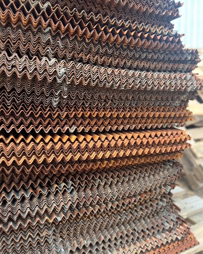 Sarah Miller Facebook ad: Steel with a Story, Salvaged from a Decommissioned Power…