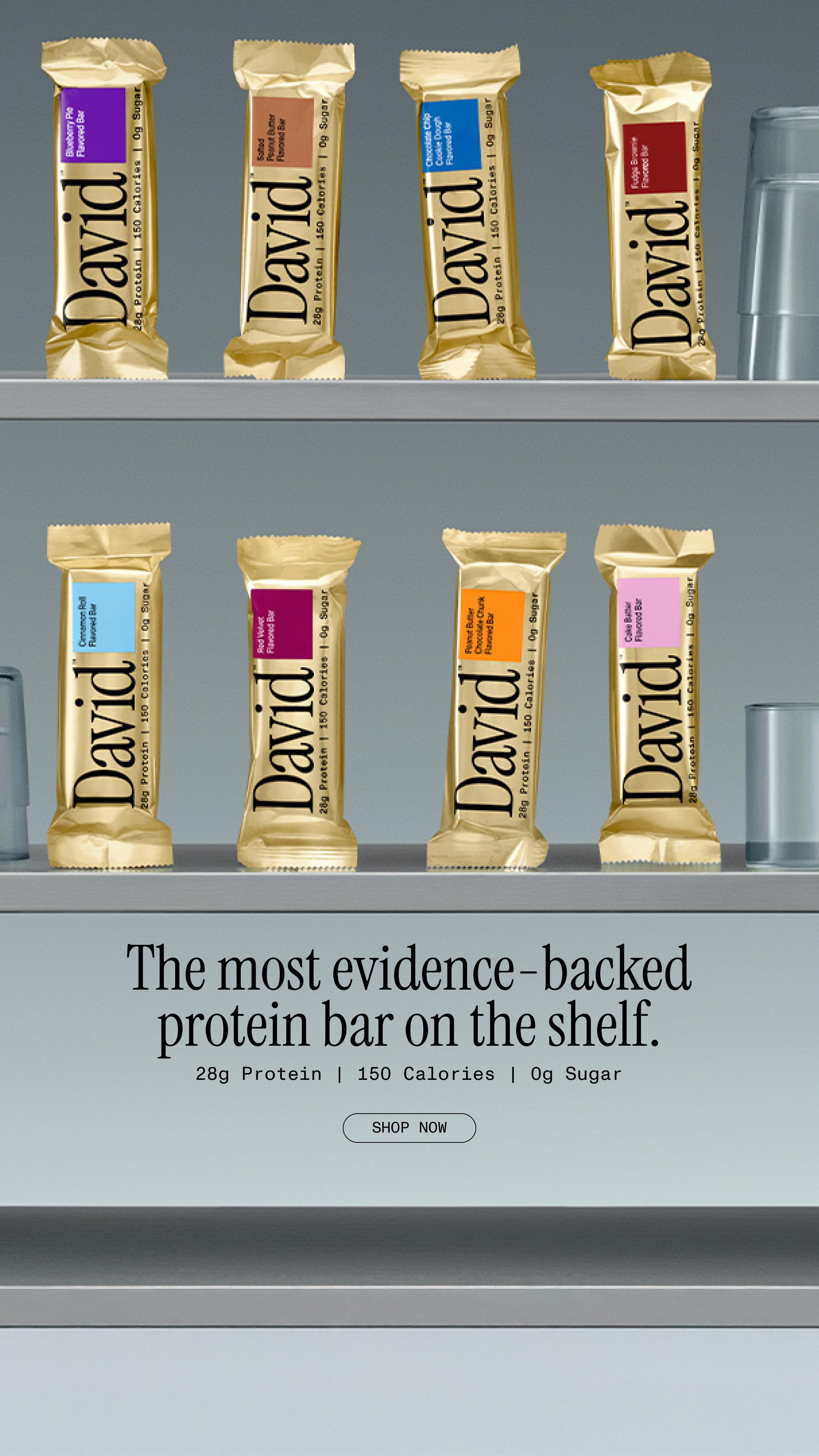 David Protein Facebook ad