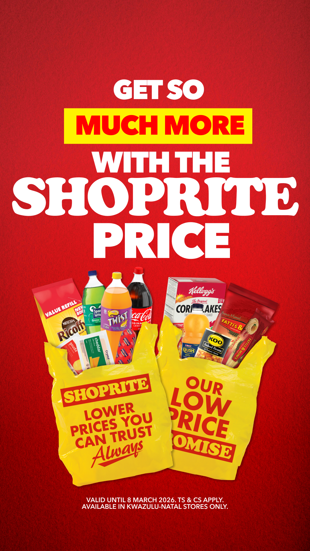 Shoprite South Africa Facebook ad