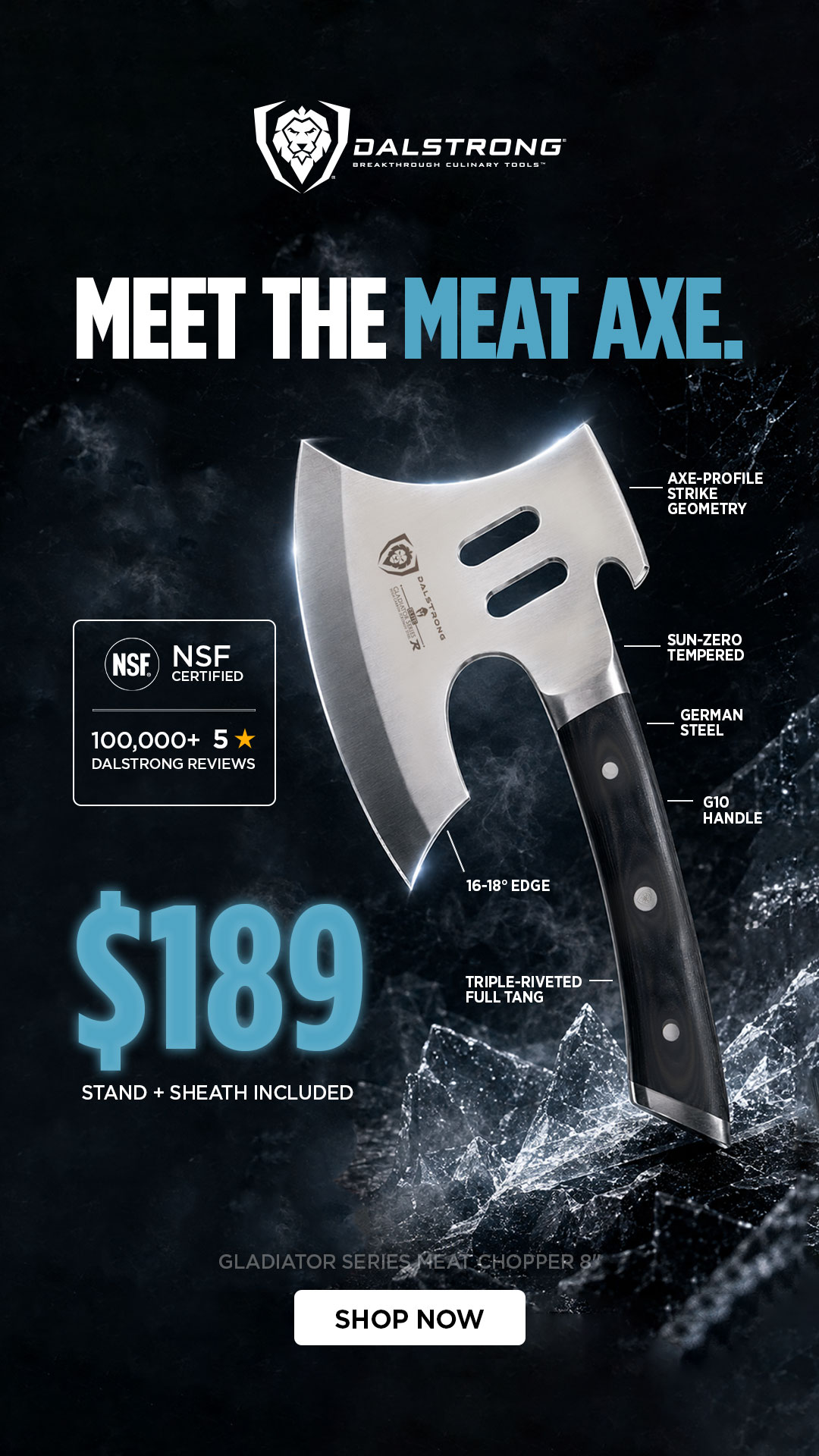 Dalstrong Facebook ad