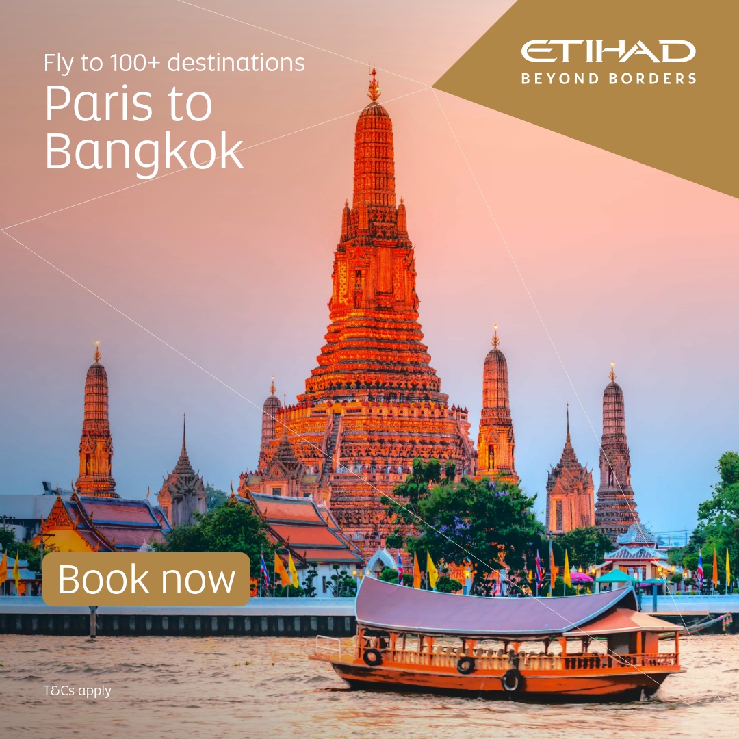 Etihad Airways Facebook ad