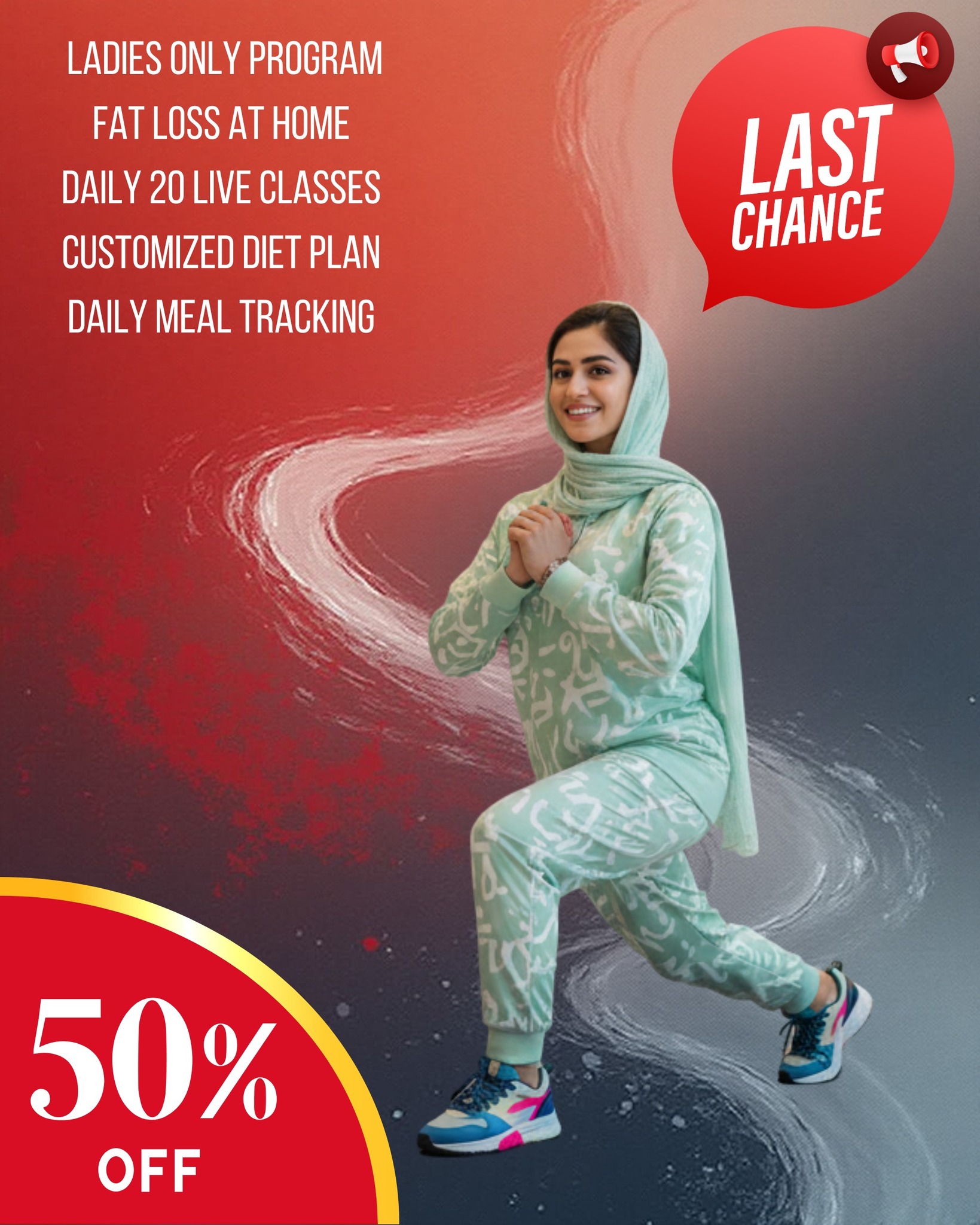 Kashif Fitness Facebook ad