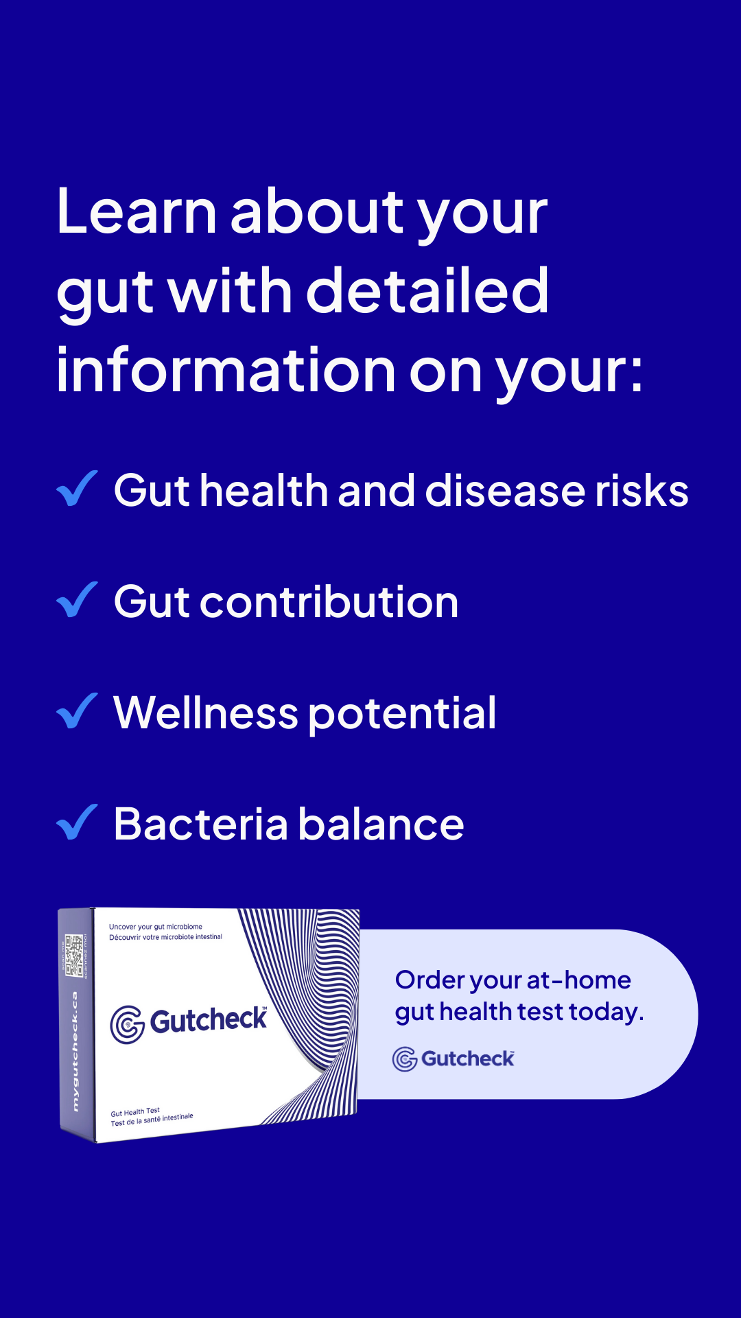 Gutcheck Facebook ad