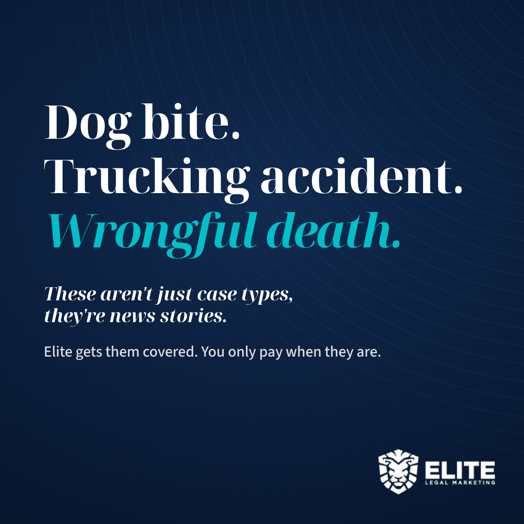 Elite Legal Marketing Facebook ad