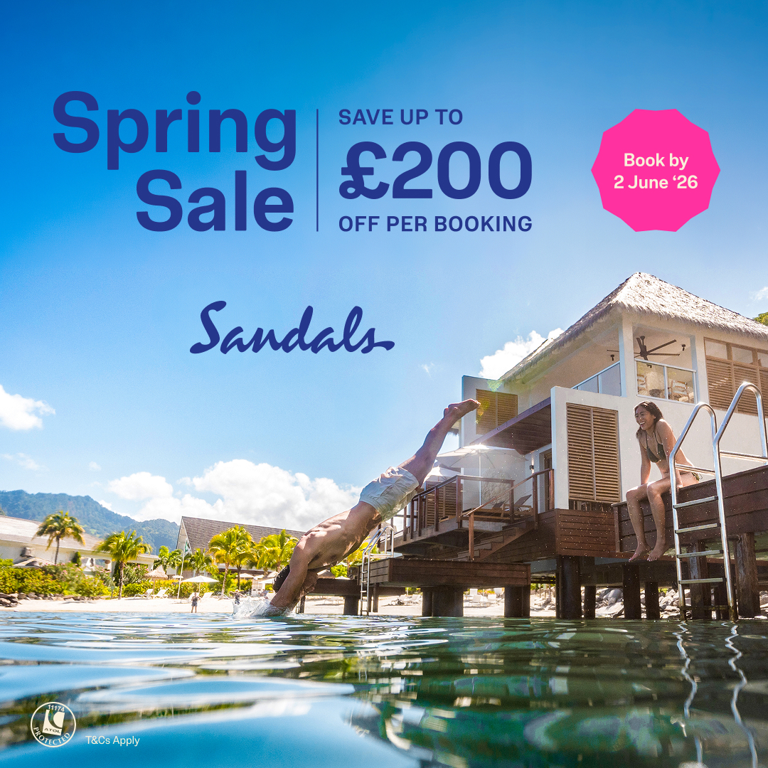 Sandals Resorts UK Facebook ad