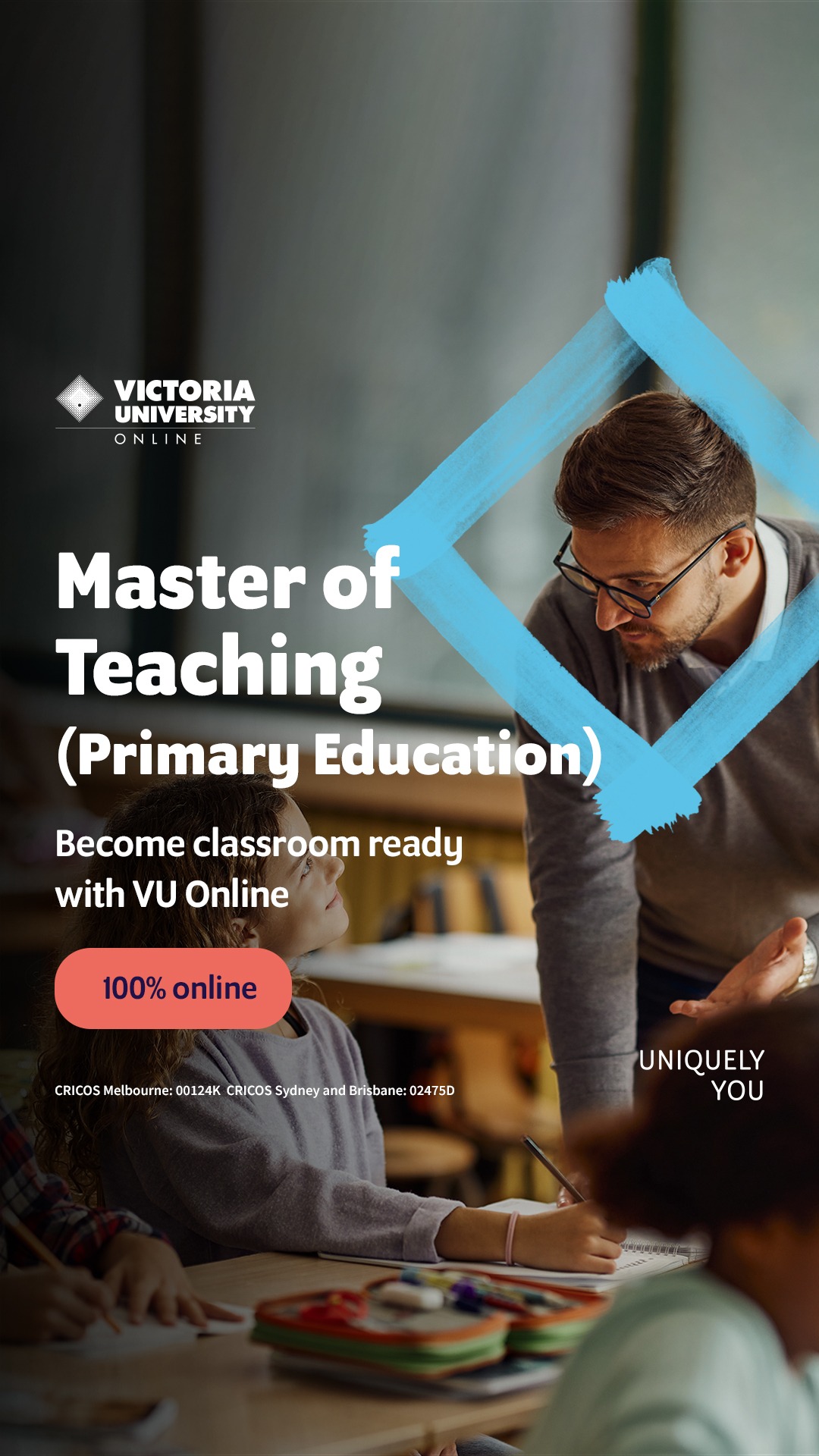 Victoria University Online Facebook ad