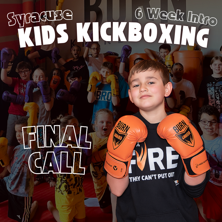 Burn Kickboxing - North Syracuse Facebook ad: Final Call: 6-Week Program Starts March 14