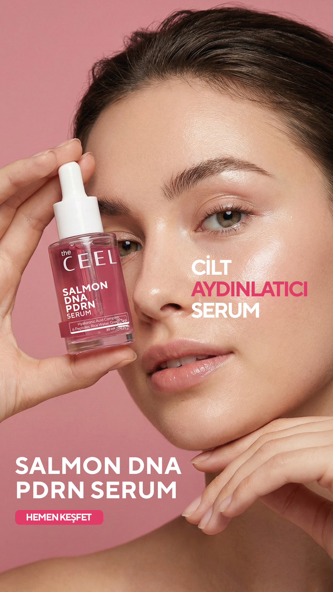 Theceel Facebook ad: Somon DNA PDRN Serum ile Işıltılı Bir Cilt…