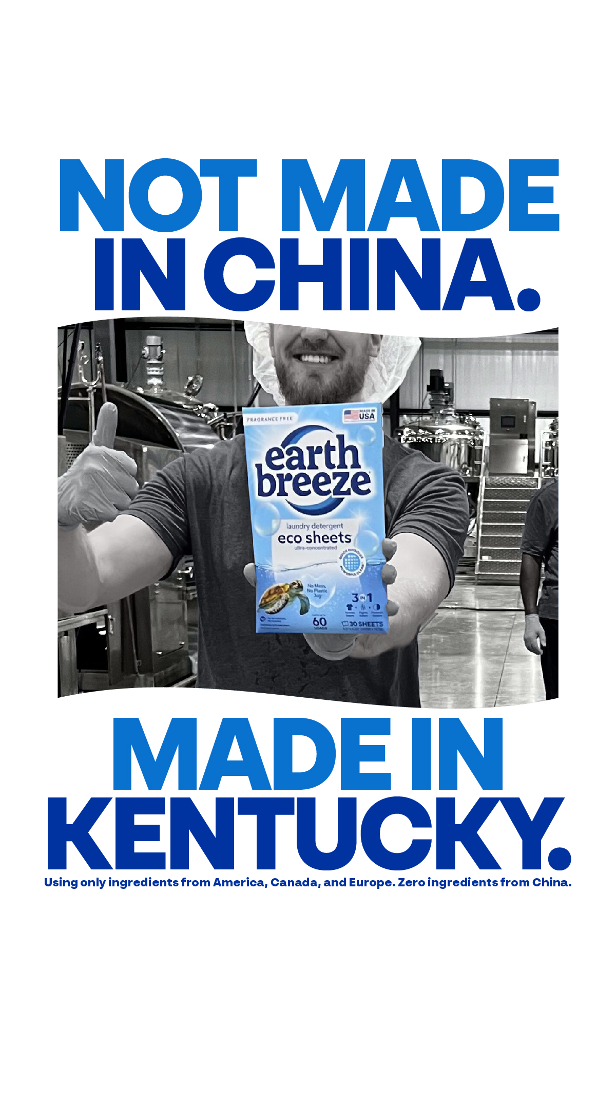 Earth Breeze Facebook ad