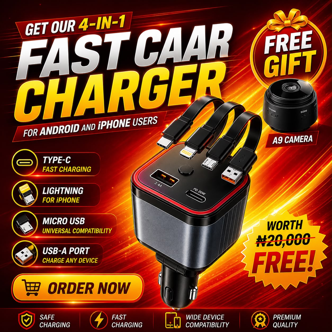 Blueray Store NG Facebook ad: FREE Delivery Nationwide and Pay on Delivery Available