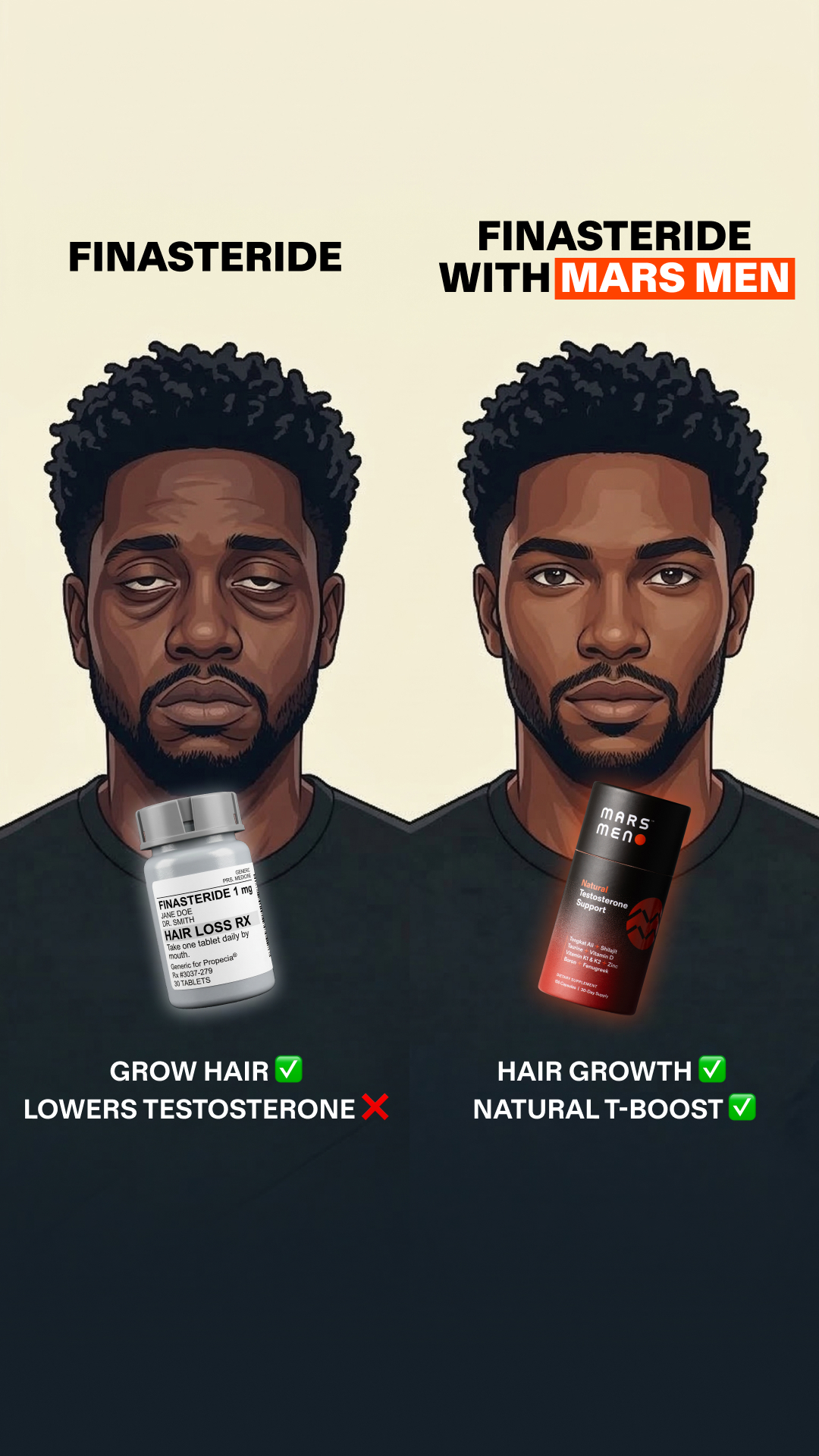 Mars Men Facebook ad