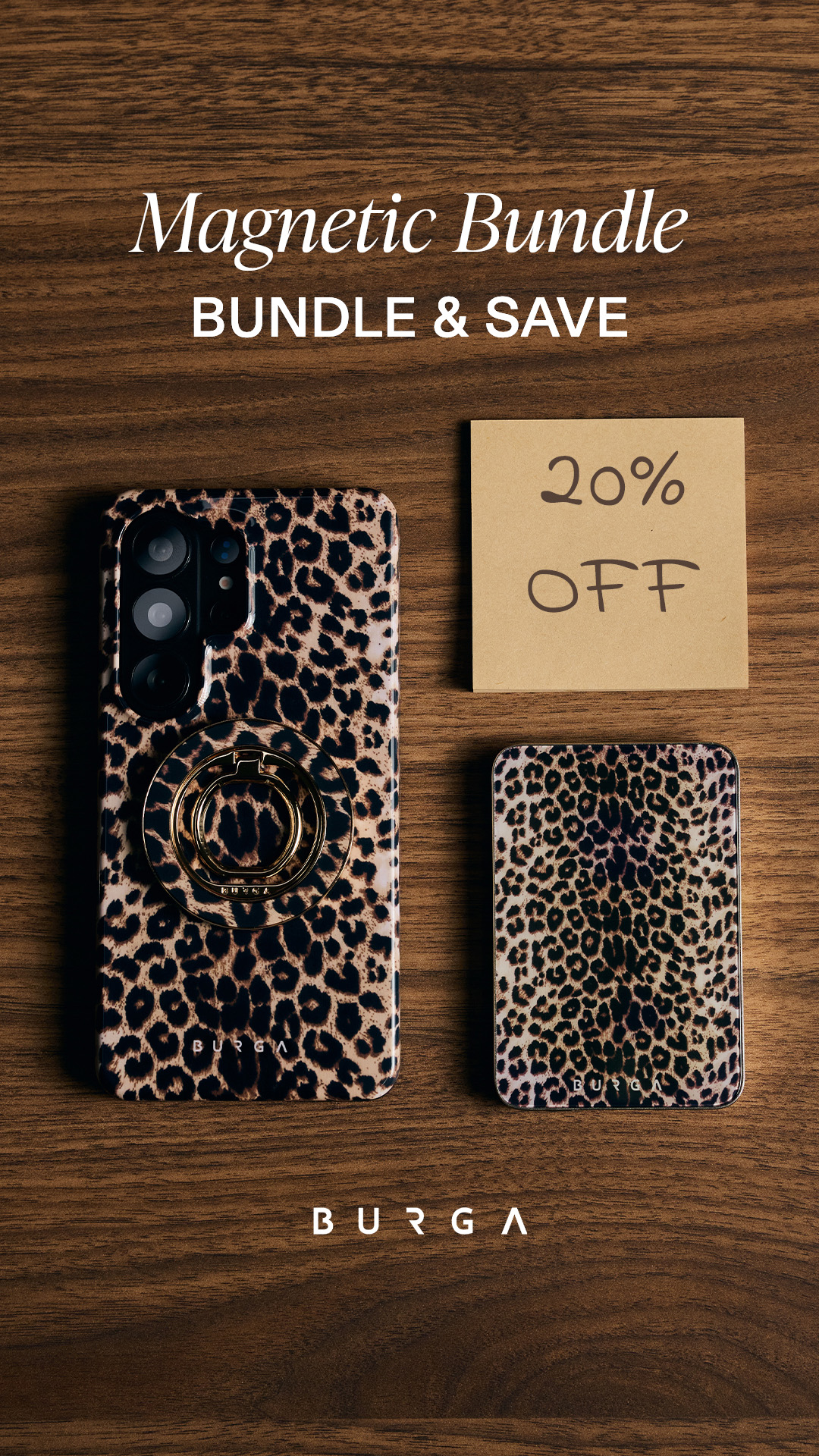 BURGA Cases Facebook ad