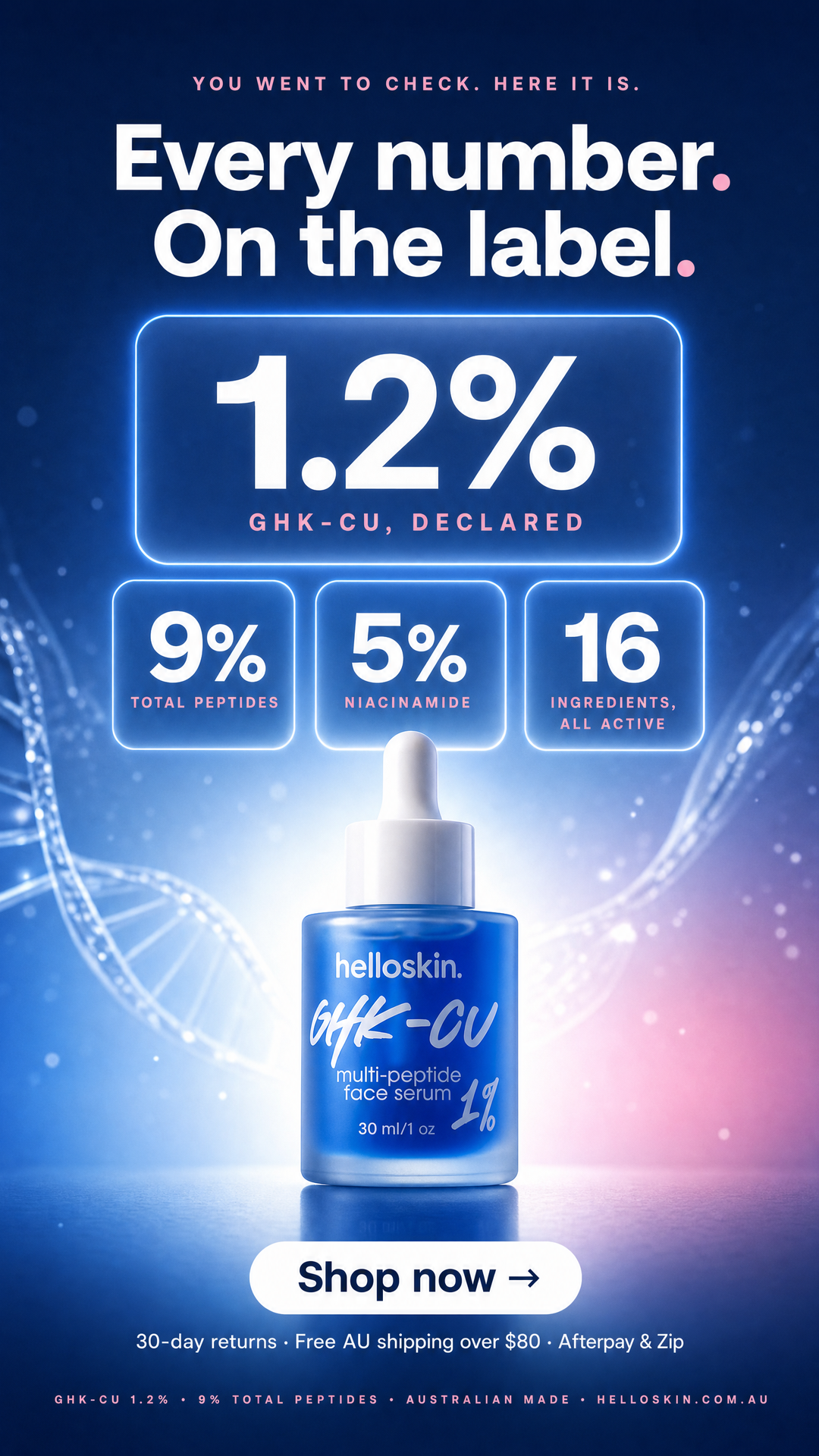 Helloskin Facebook ad