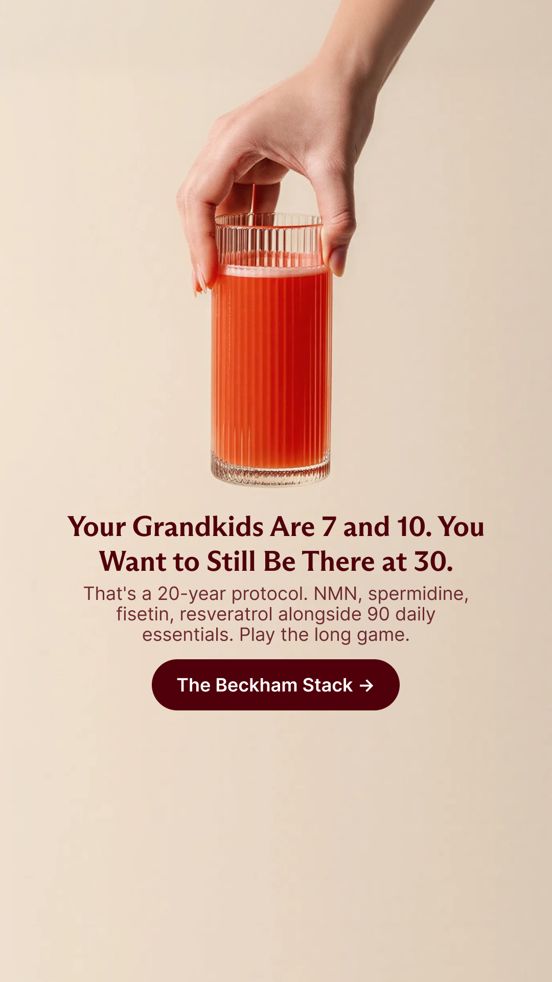 IM8 Facebook ad