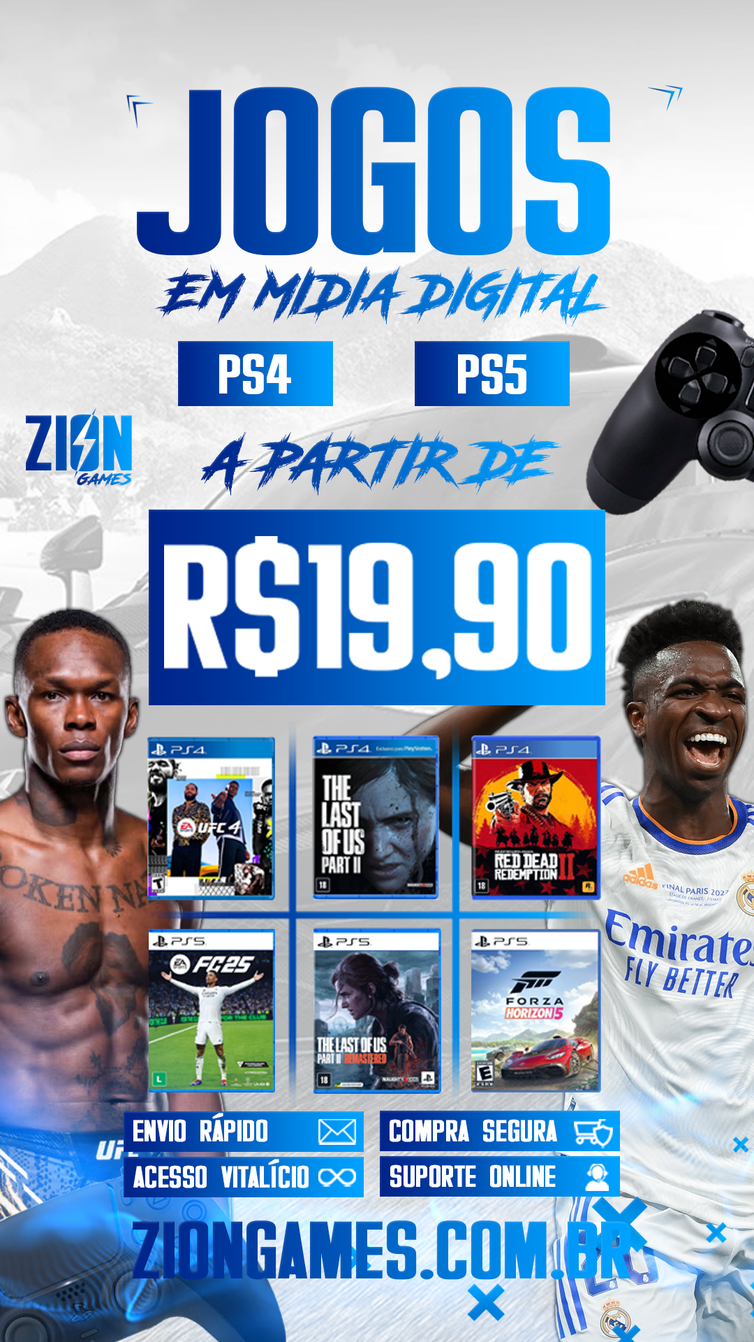 Zion Games Facebook ad