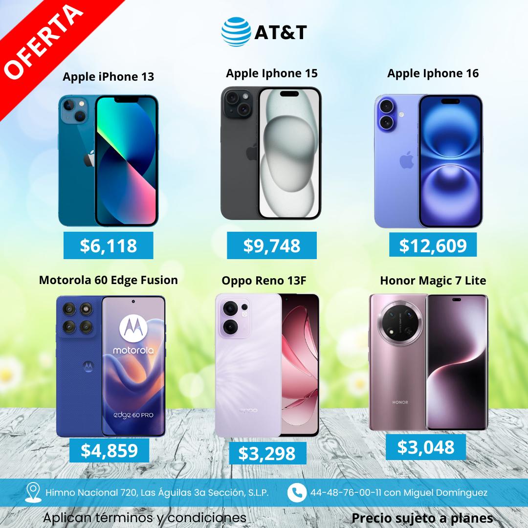 Miguel Dominguez ATT Facebook ad: Celulares a tu alcance