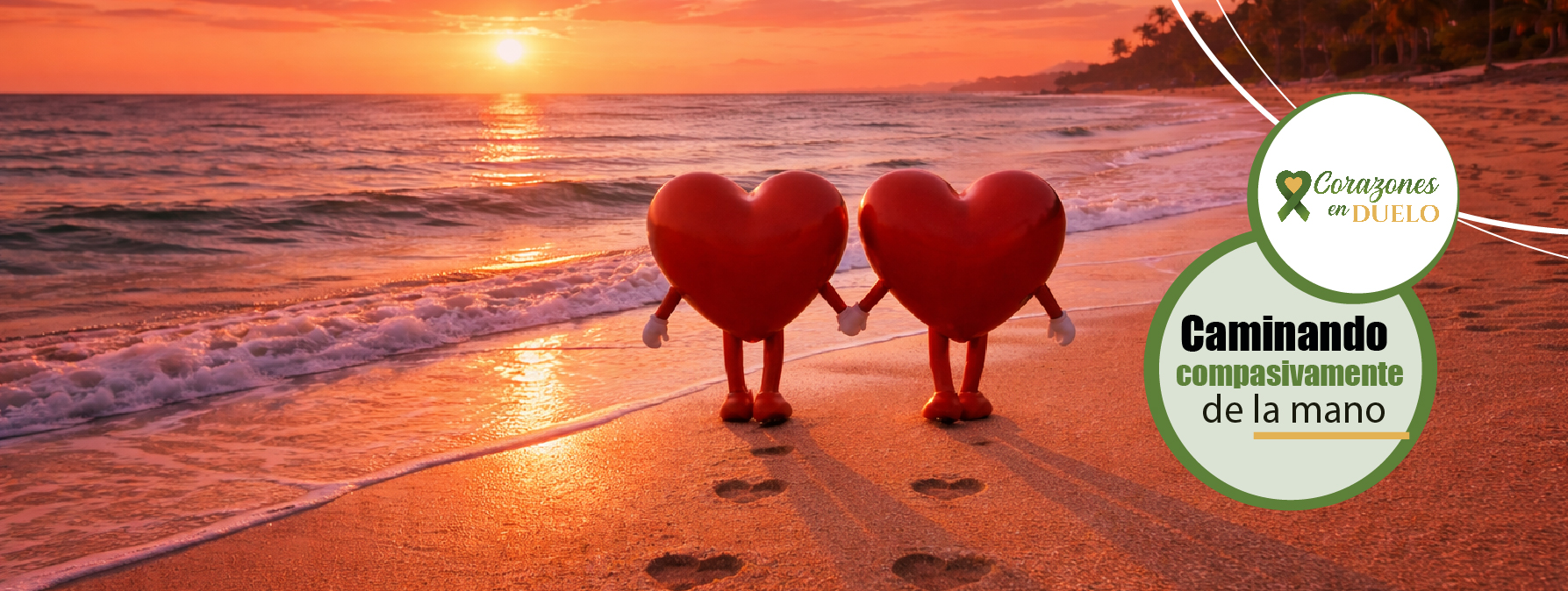 Corazones en Duelo Facebook ad: Nuestra Misión es Ayudarle Compasivamente a Comprender…