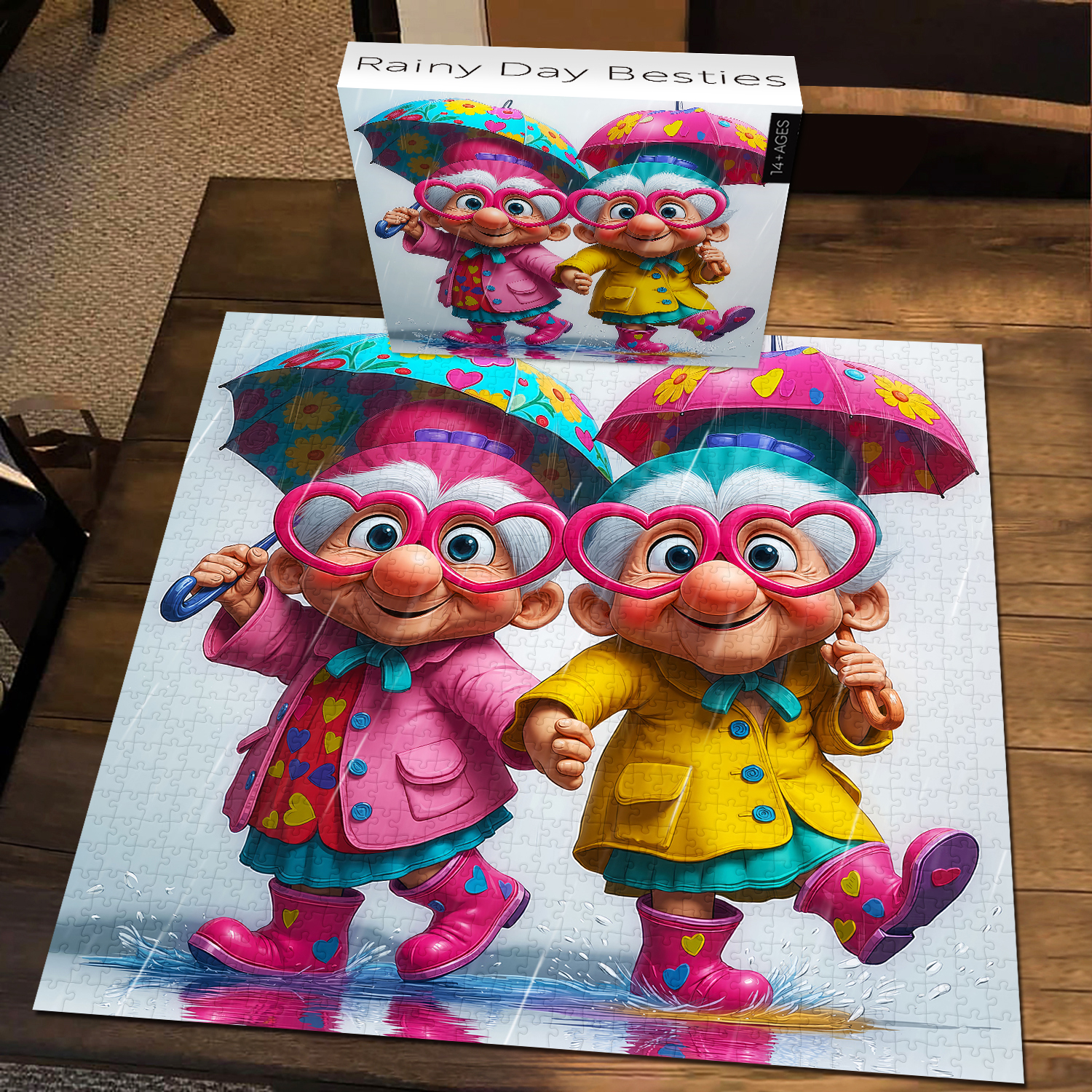Fun-Puzzle Facebook ad