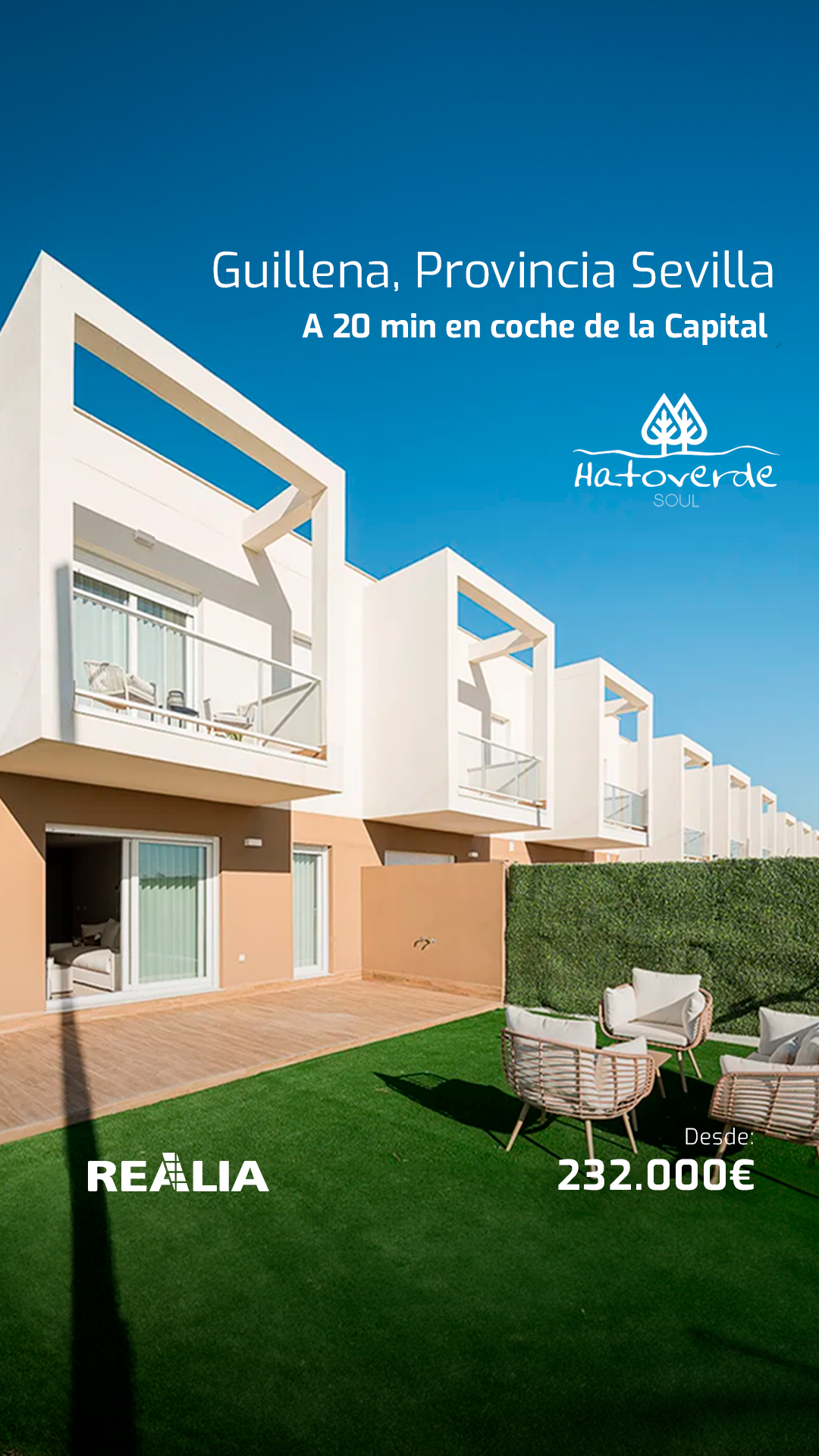 Realia Inmobiliaria Facebook ad from May 19, 2026