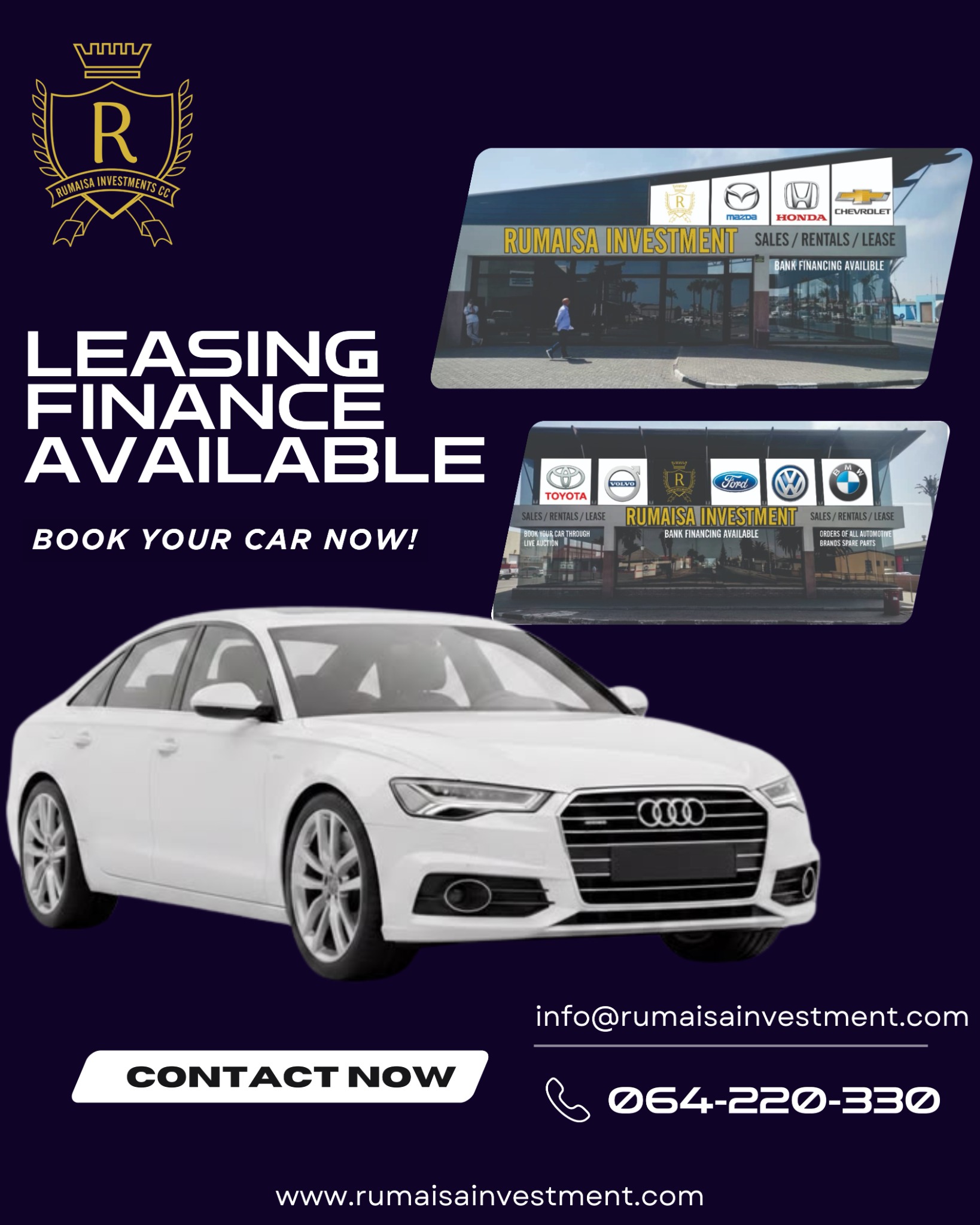 Rumaisa Investment Facebook ad: Smart Car Leasing Solutions