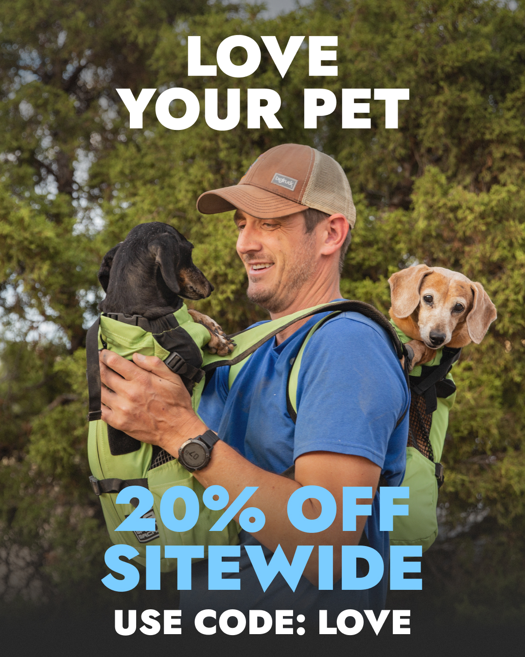 K9 Sport Sack Facebook ad from Feb 20, 2026