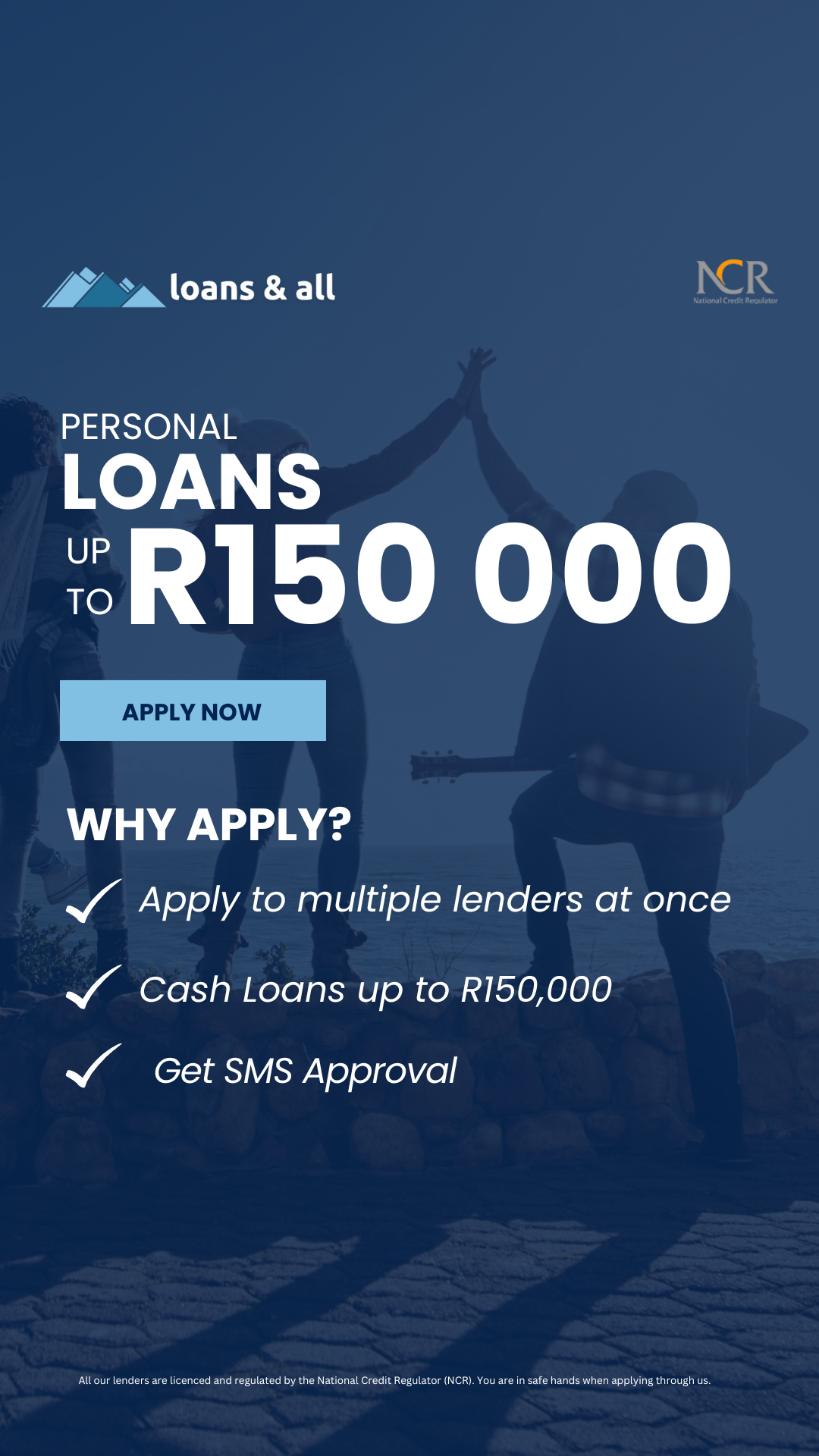 Loansandall.co.za Facebook ad