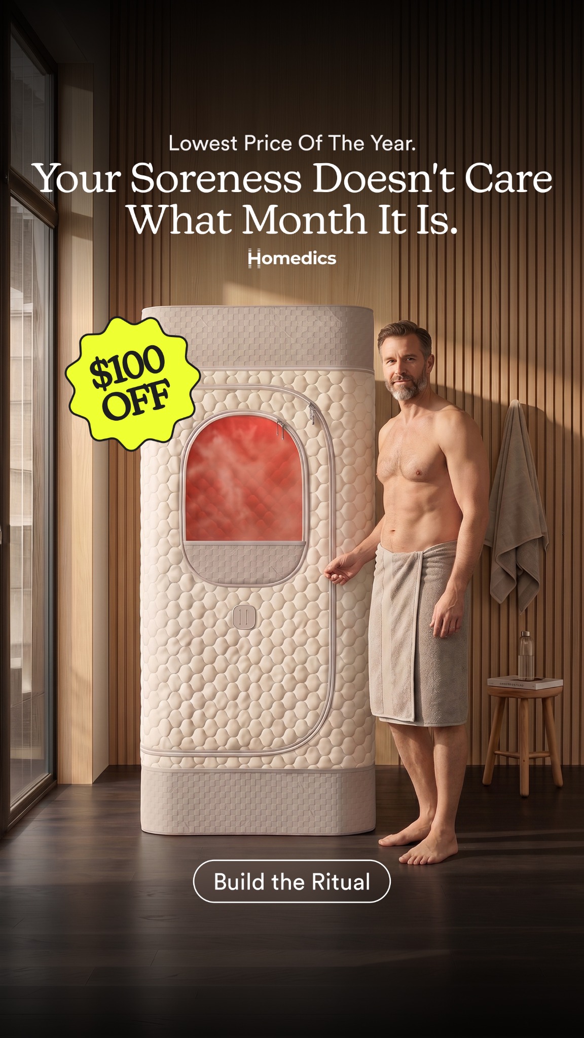 Homedics Facebook ad